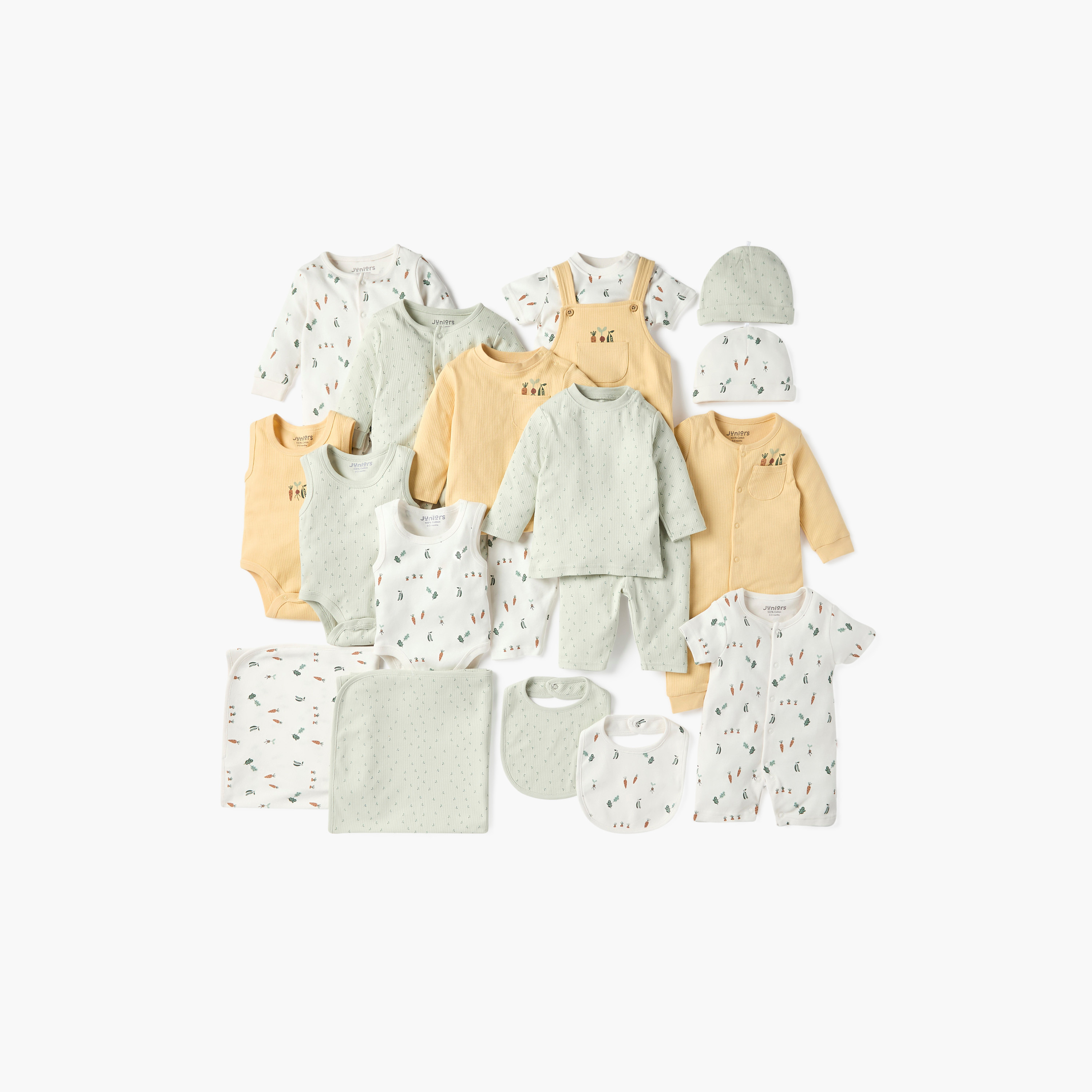 Juniors Printed Bib with Snap Button Closure - Set of 2-baby-feeding-bibs-image-6