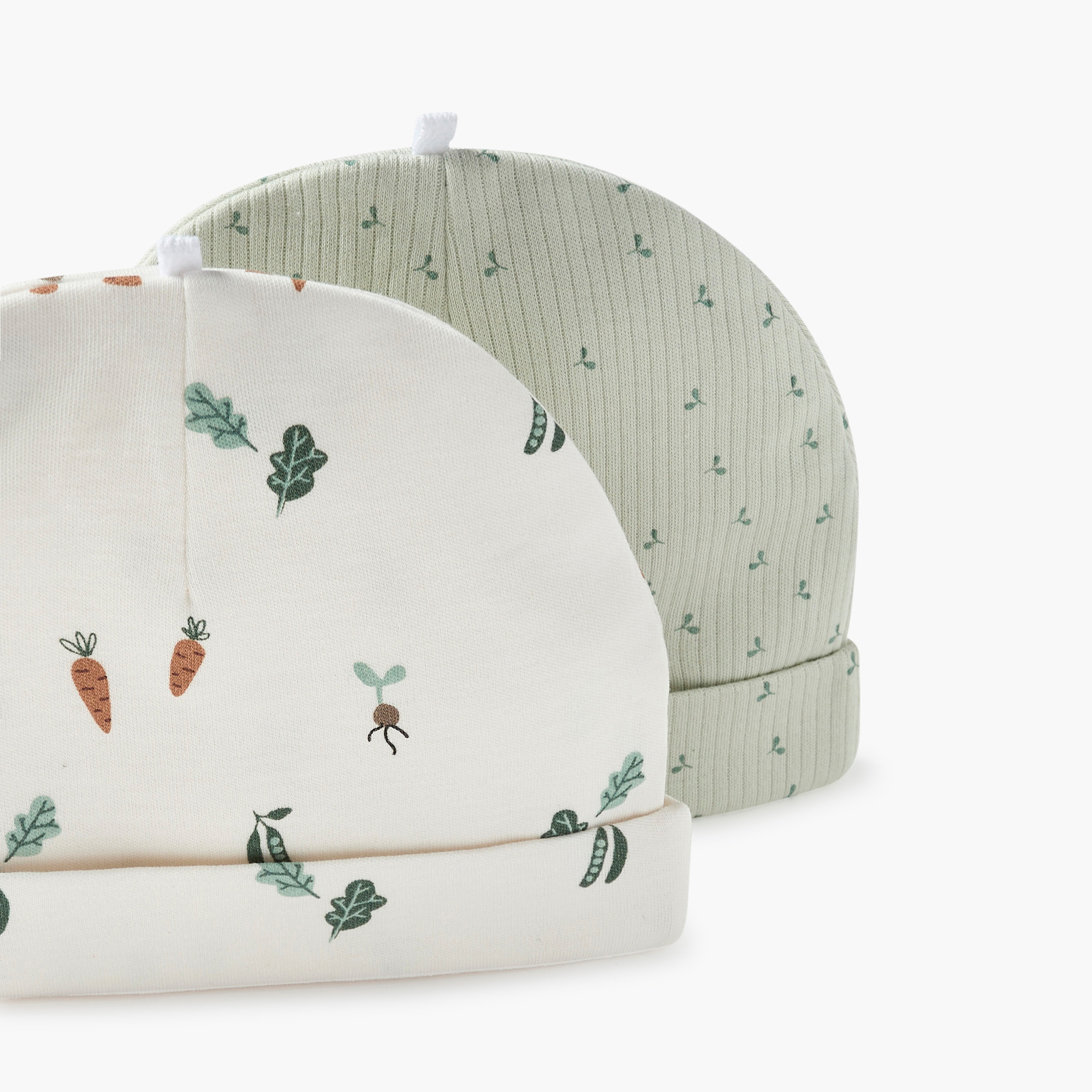 Juniors Printed Beanie Cap - Set of 2-baby-boys-accessories-caps-image-5