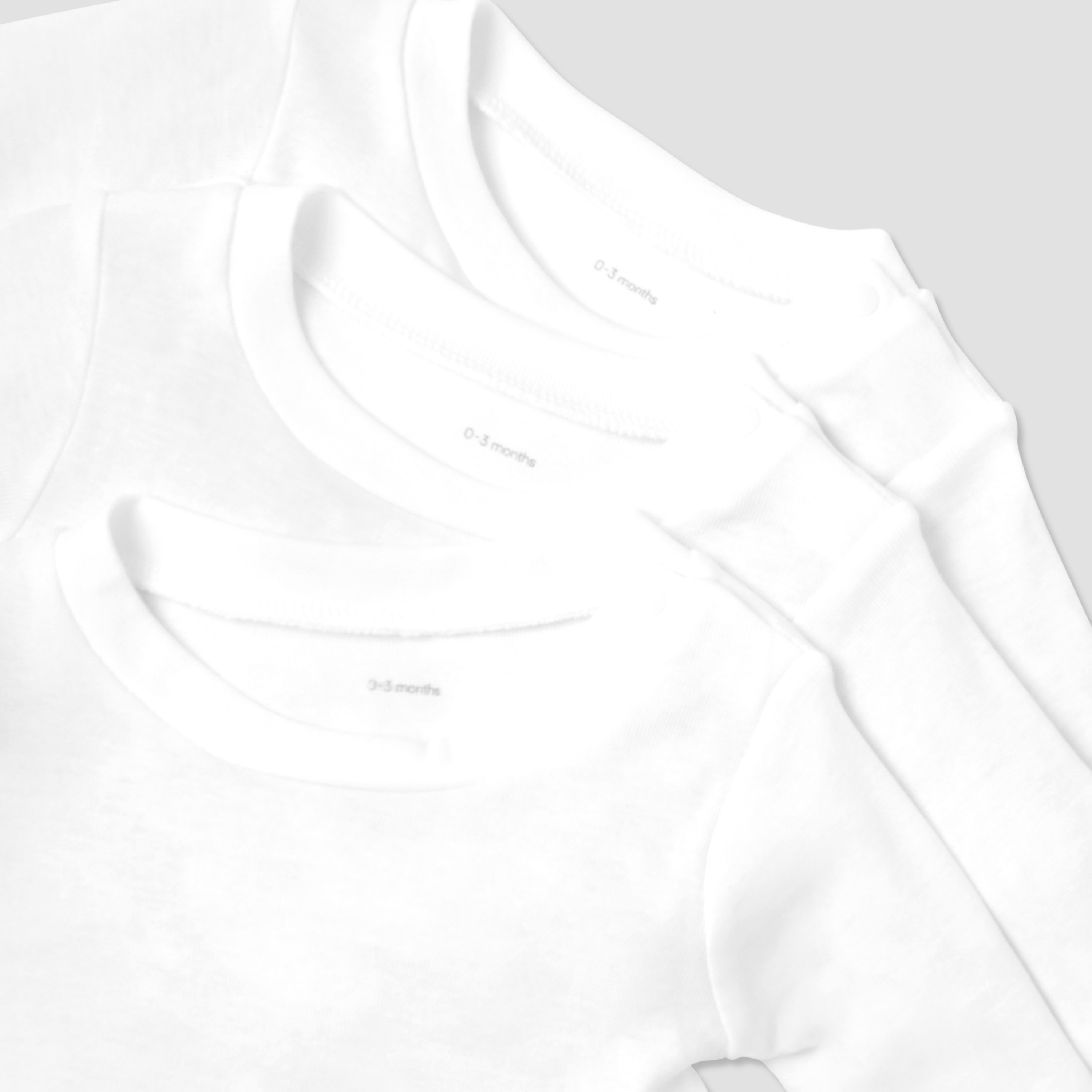 Love Earth Solid Round Neck Organic T-shirt with Long Sleeves - Set of 3-baby-boys-clothing-tshirtsandpolos-image-3