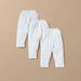 Love Earth Solid Organic Pyjama with Elasticised Waistband - Set of 3-Pyjama Sets-thumbnailMobile-0