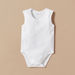 Love Earth Solid Organic Bodysuit with Round Neck - Set of 5-Bodysuits-thumbnailMobile-3
