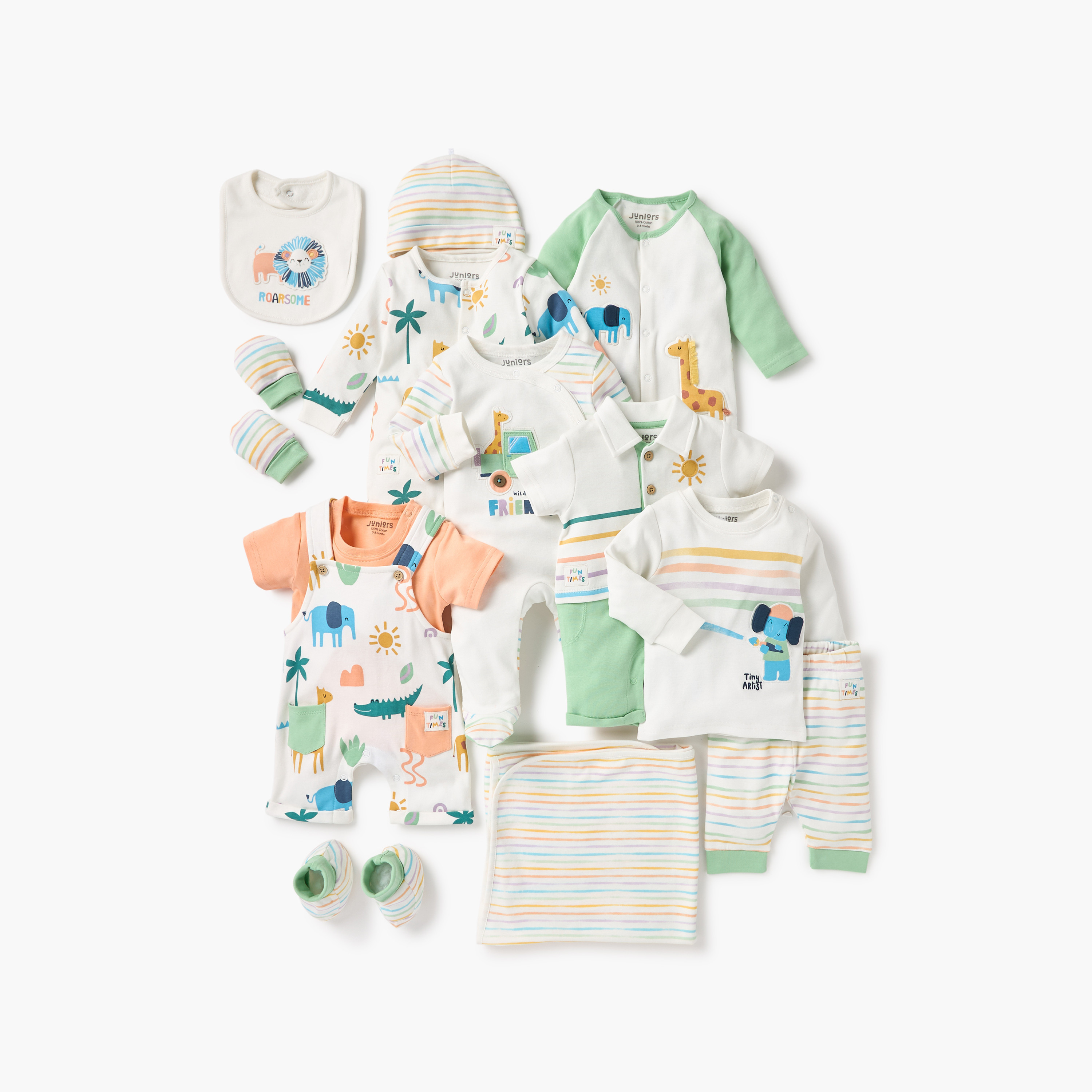 طقم بيجاما وتيشيرت بطبعات من جونيورز-baby-boys-clothing-nightwear-pyjamasets-image-6