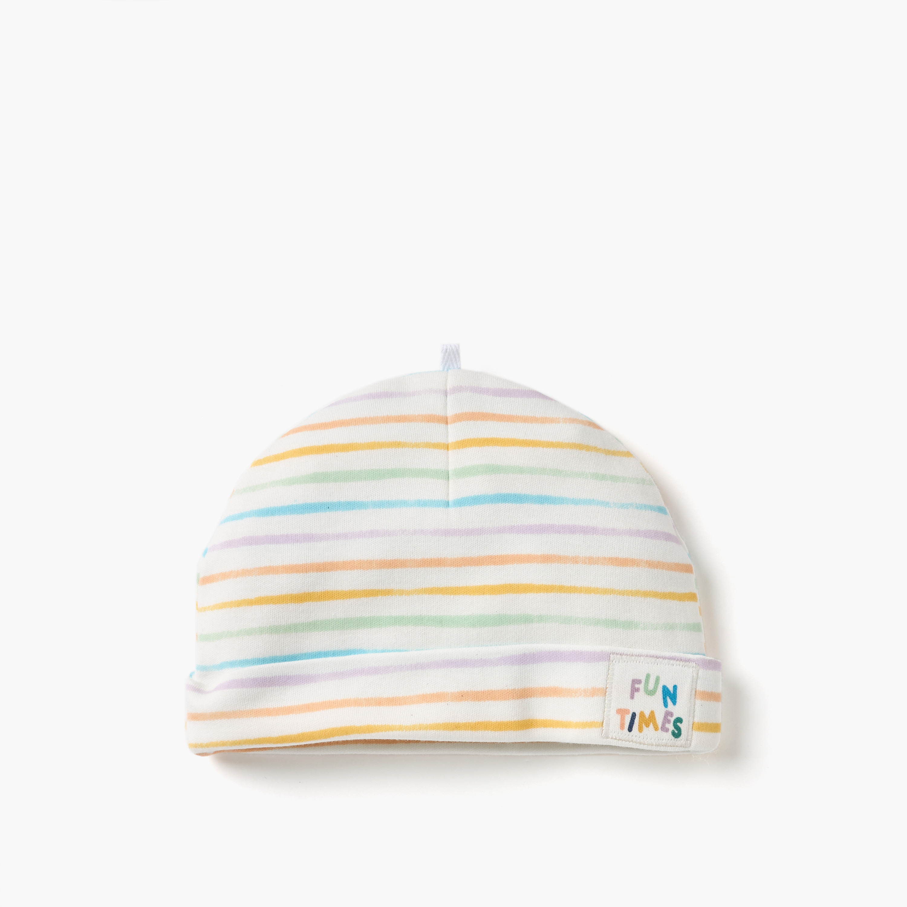 Juniors Striped Cap-baby-boys-accessories-caps-image-1