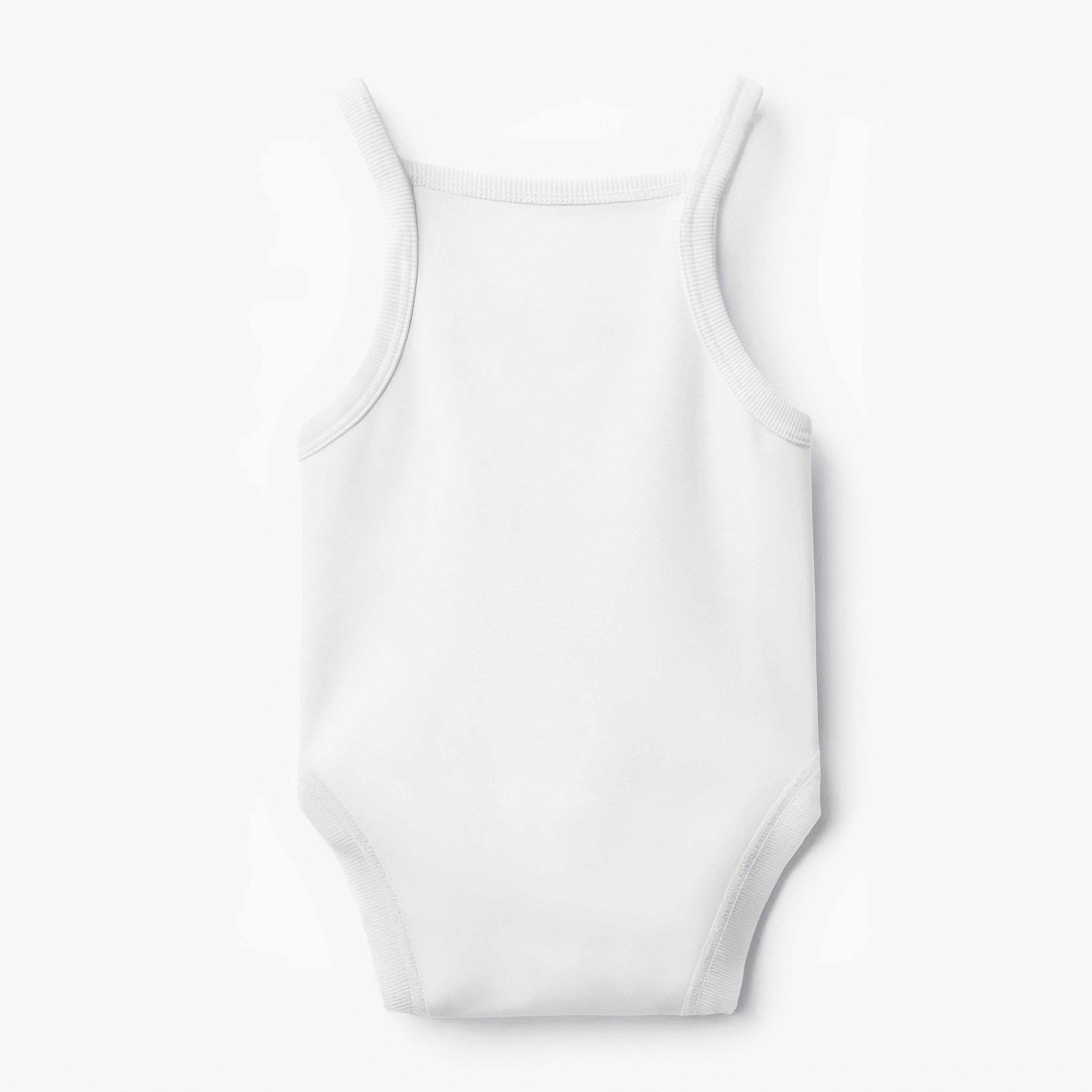 Juniors Solid Sleeveless Bodysuit - Set of 7-baby-girls-clothing-bodysuits-image-3