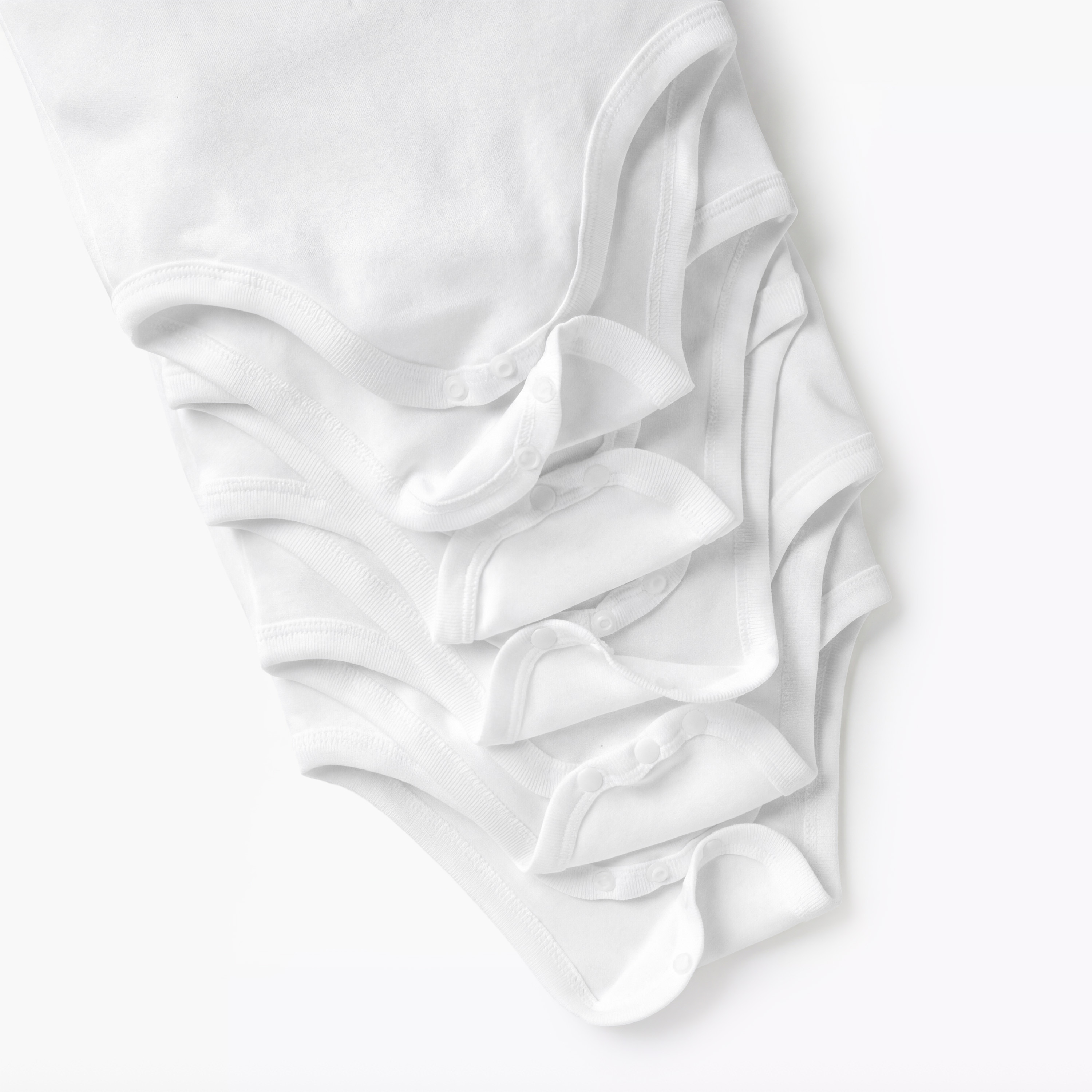 Juniors Solid Sleeveless Bodysuit - Set of 5-baby-boys-clothing-bodysuits-image-5