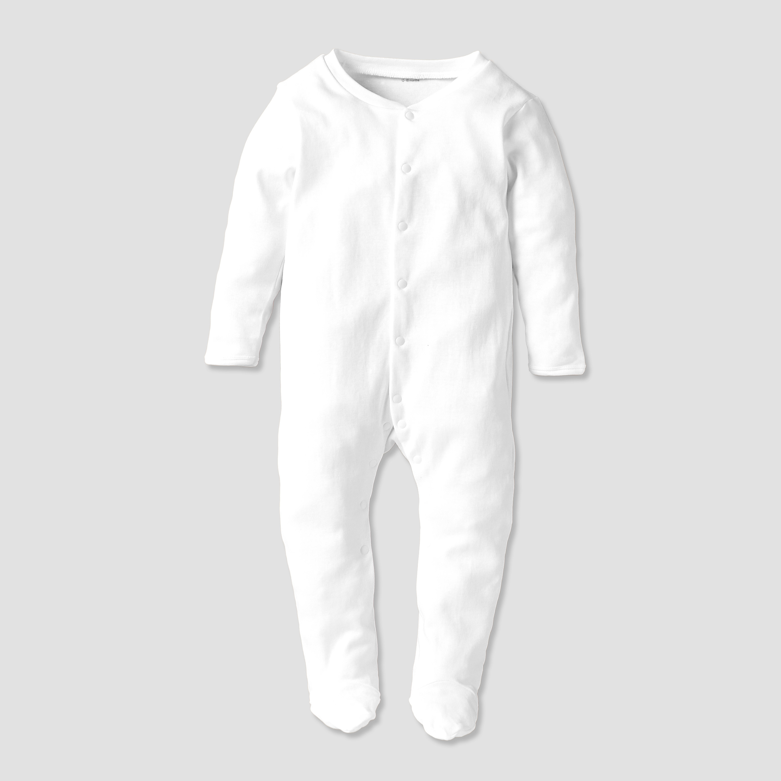 Love Earth Solid Sleepsuit with Long Sleeves - Set of 3-baby-boys-clothing-multipacks-image-2