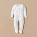 Love Earth Solid Sleepsuit with Long Sleeves - Set of 3-Sleepsuits-thumbnail-3