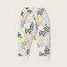 Juniors Graphic Print T-shirt and All-Over Printed Pyjamas Set-Pyjama Sets-thumbnail-2
