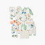 بطانية مخططة لحديثي الولادة من جونيورز - 70x70 سم-baby-nursery-blanketsandswaddles-receivingblankets-image-1