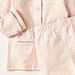 Juniors Polka Dot Print Full Sleeves Shirt and Pyjama Set-Pyjama Sets-thumbnailMobile-2