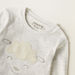Juniors Embroidered Round Neck Sleepsuit with Long Sleeves-Sleepsuits-thumbnail-1