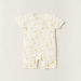 Juniors Printed Romper with Short Sleeves and Bow Accents-Rompers%2C Dungarees and Jumpsuits-thumbnail-3