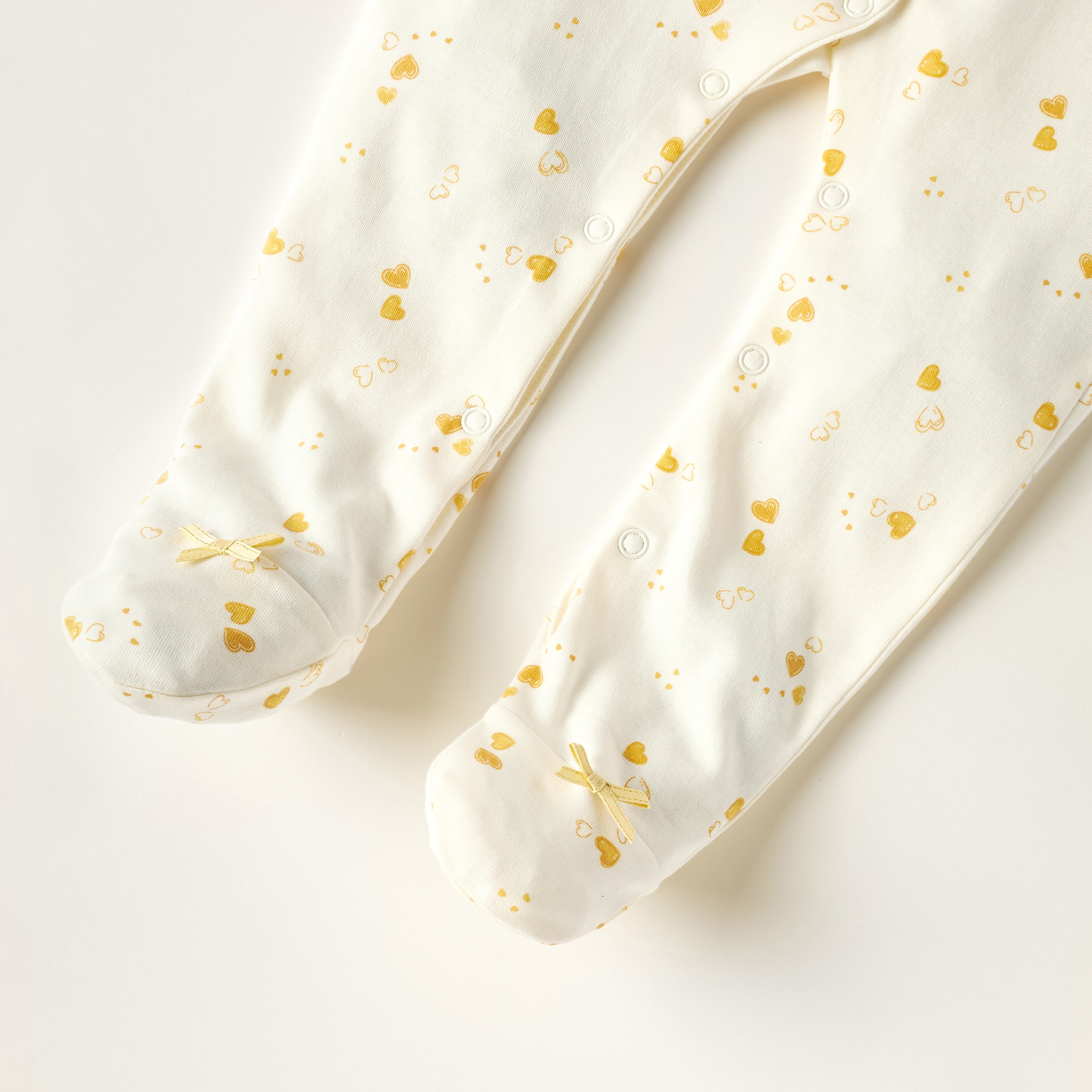 Juniors Printed Sleepsuit with Long Sleeves-baby-girls-clothing-nightwear-sleepsuits-image-3