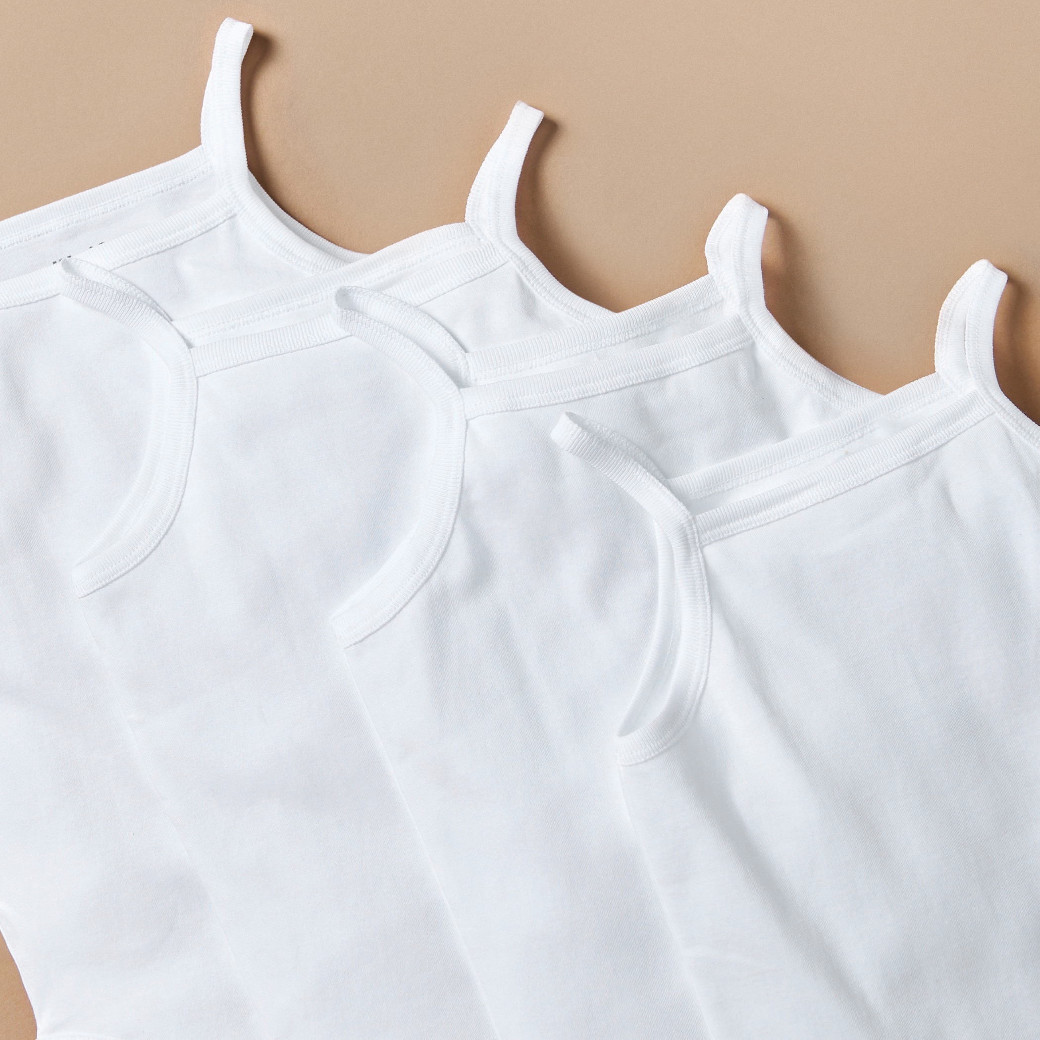 Juniors Solid Sleeveless Bodysuit - Set of 10-baby-girls-clothing-bodysuits-image-2