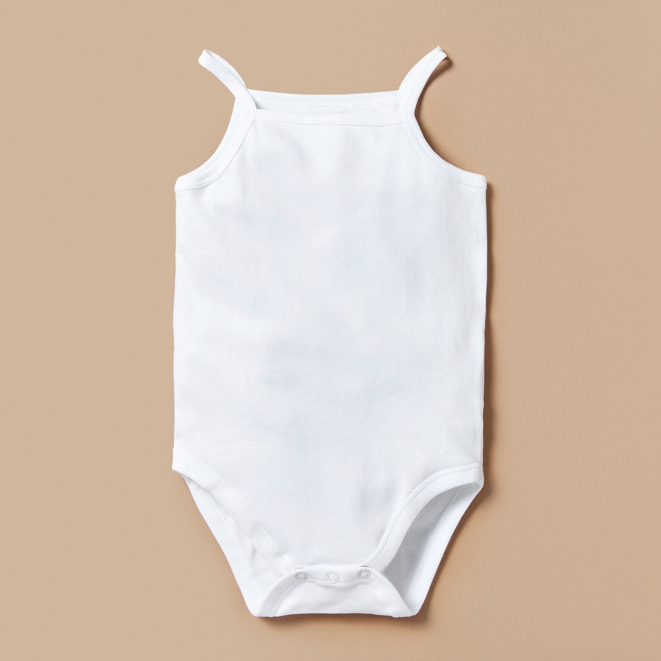 Juniors Solid Sleeveless Bodysuit - Set of 10-baby-girls-clothing-bodysuits-image-4