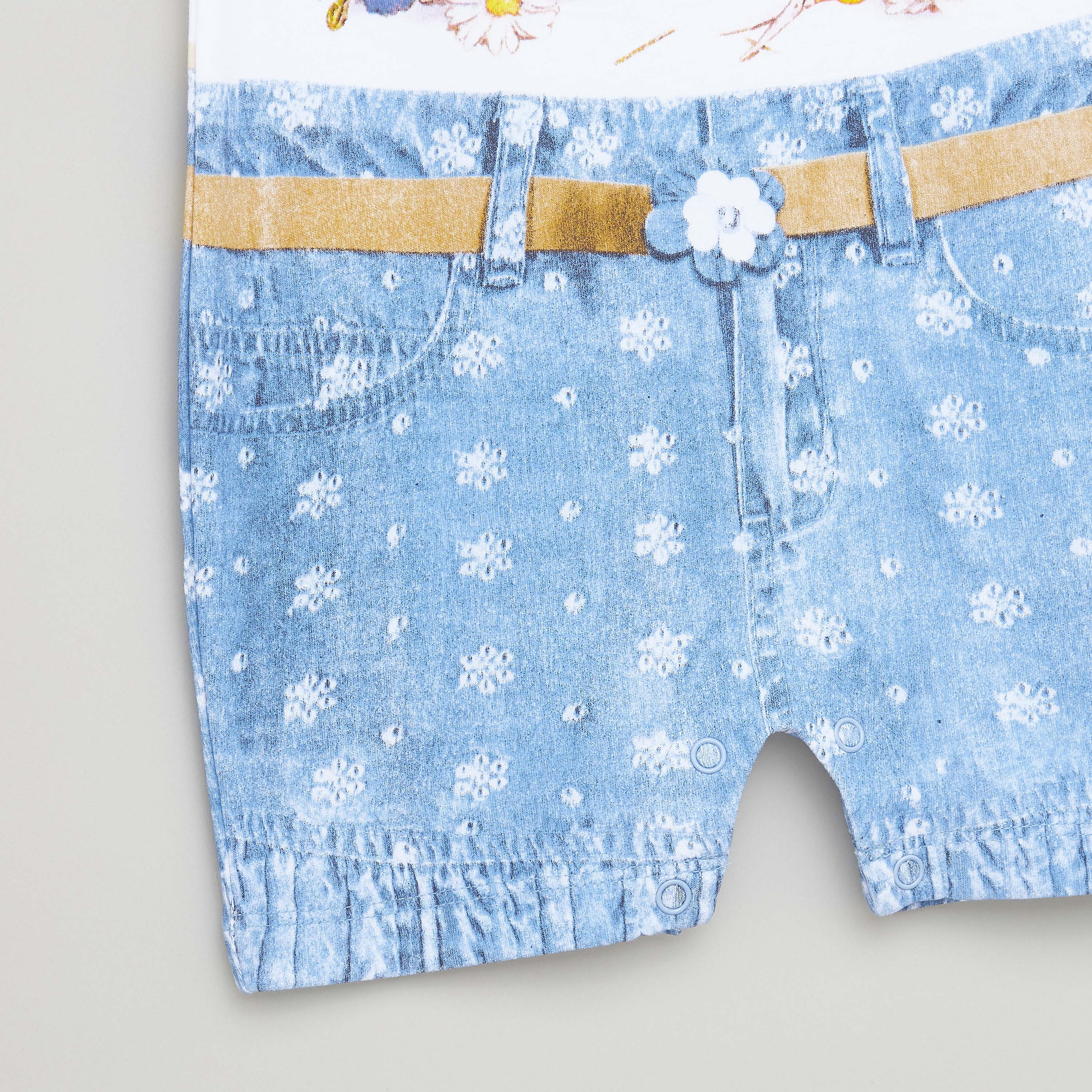 أفرول بأكمام كاب وطبعات من جونيورز-baby-girls-clothing-rompers-image-4