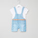 Juniors Printed Short Sleeves Romper-Rompers%2C Dungarees and Jumpsuits-thumbnail-2