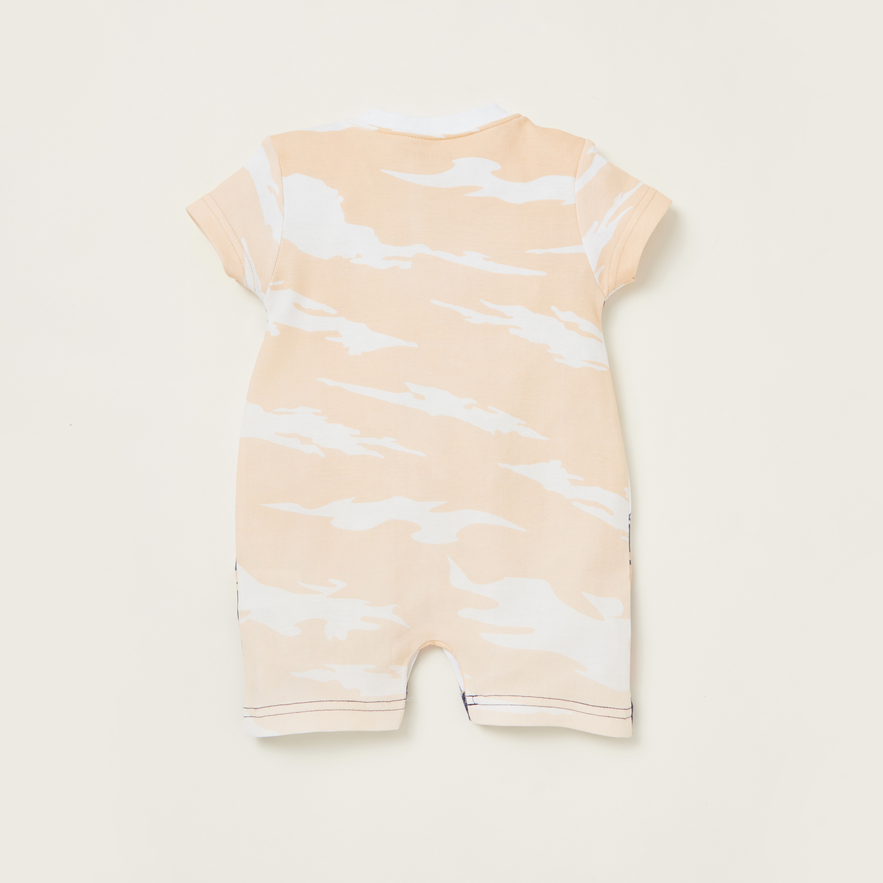 Juniors London Print Romper with Short Sleeves-baby-boys-clothing-rompers-image-4