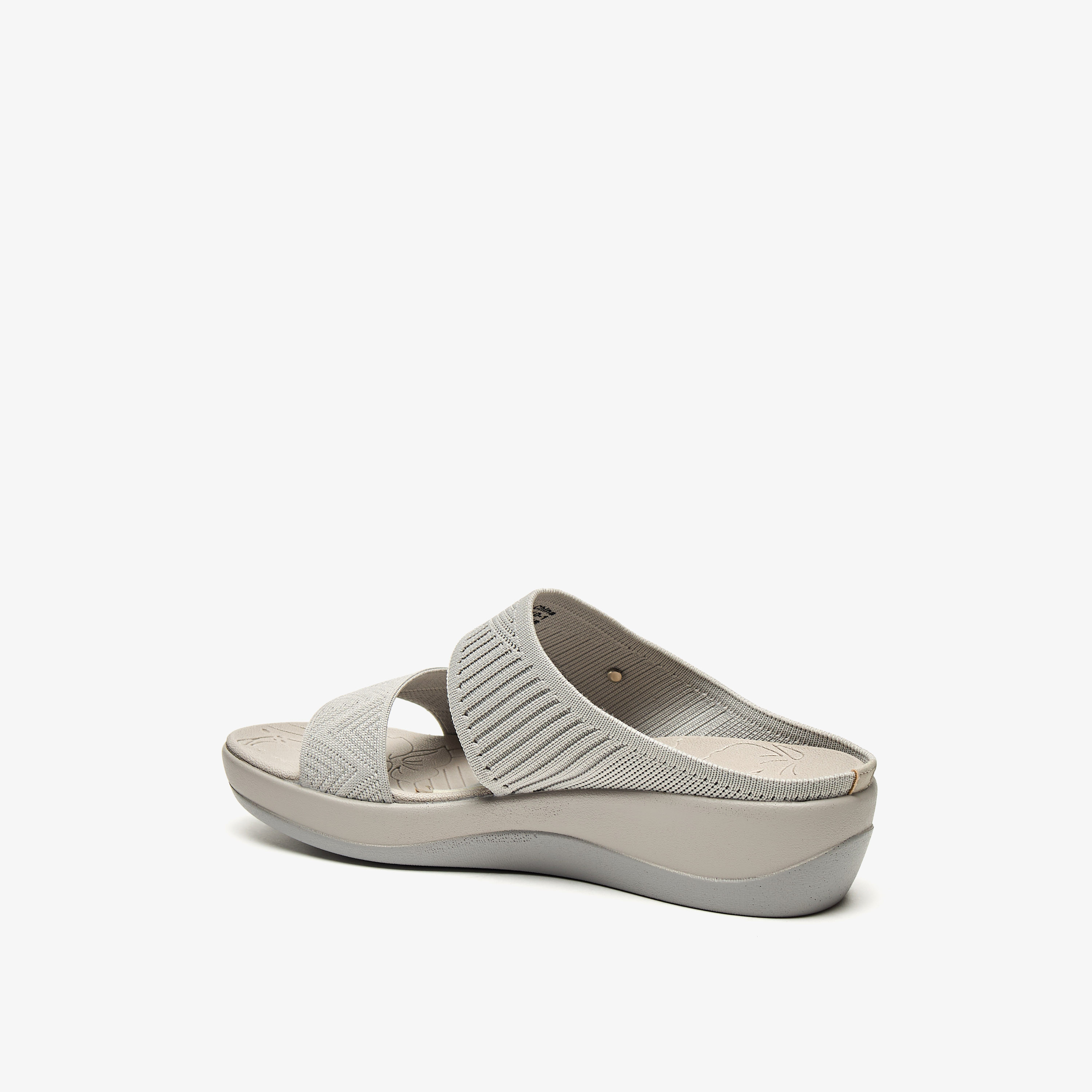 صندل شبكي سهل الارتداء بحزام وكعب فلاتفورم من لو كونفورت-women-shoes-sandals-heeled-image-2