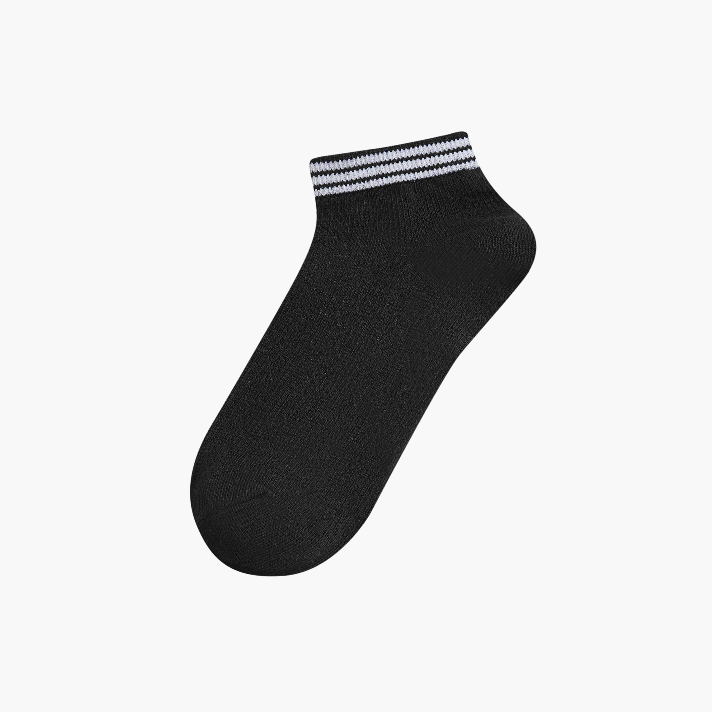 طقم جوارب طول الكاحل 5 أزواج بارزة الملمس من فلورا بيلا -women-socksandstockings-image-2