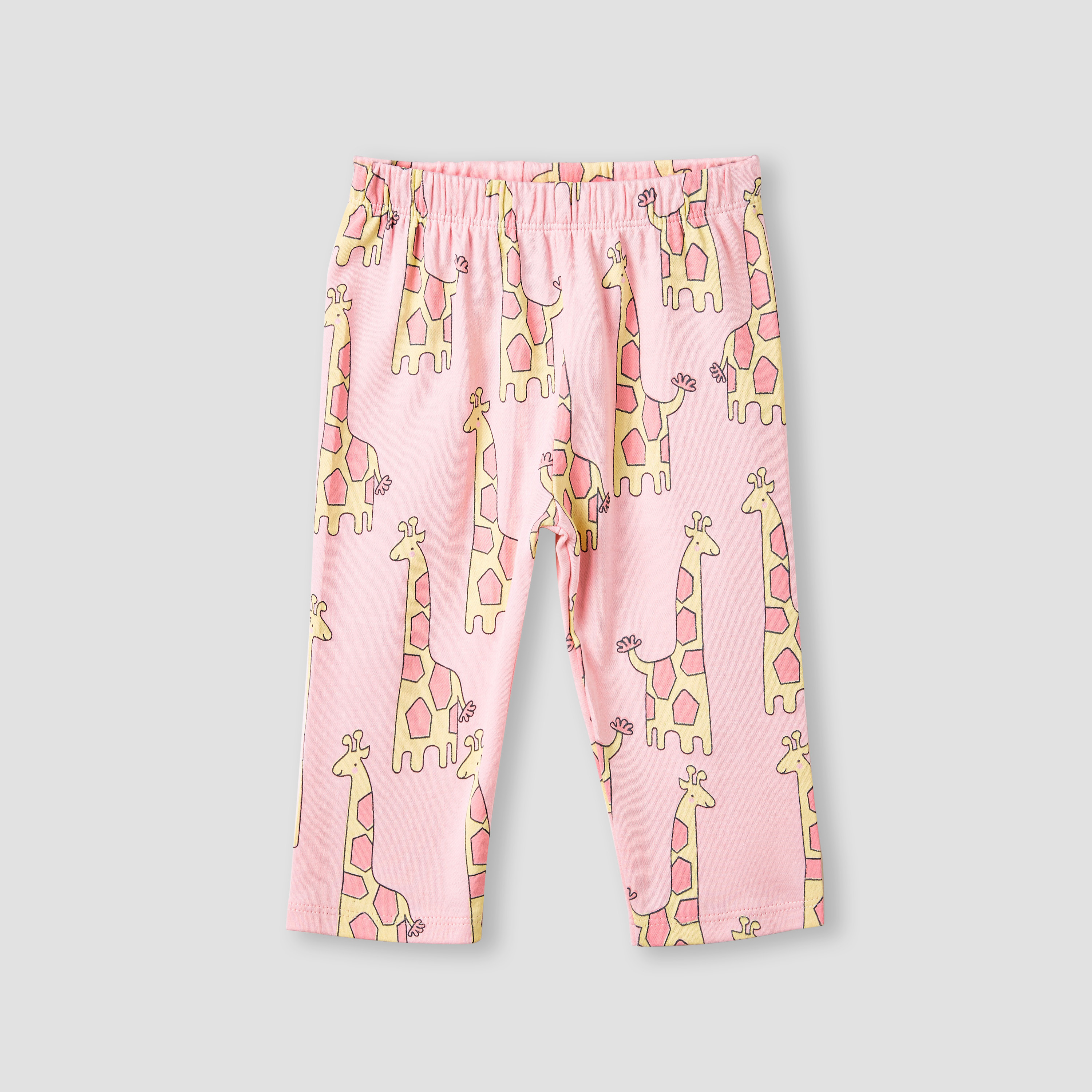 Juniors Animal Print T-shirt and Pyjamas - Set of 4-baby-girls-clothing-nightwear-pyjamasets-image-7