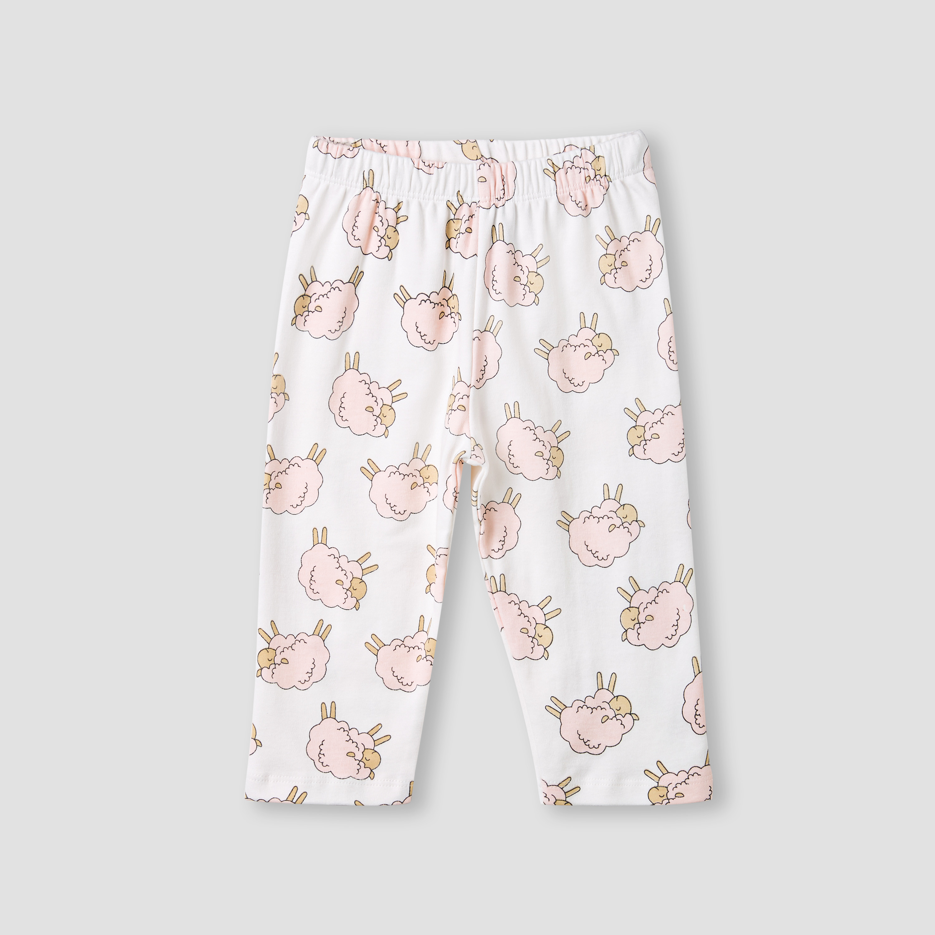 Juniors Animal Print T-shirt and Pyjamas - Set of 4-baby-girls-clothing-nightwear-pyjamasets-image-9