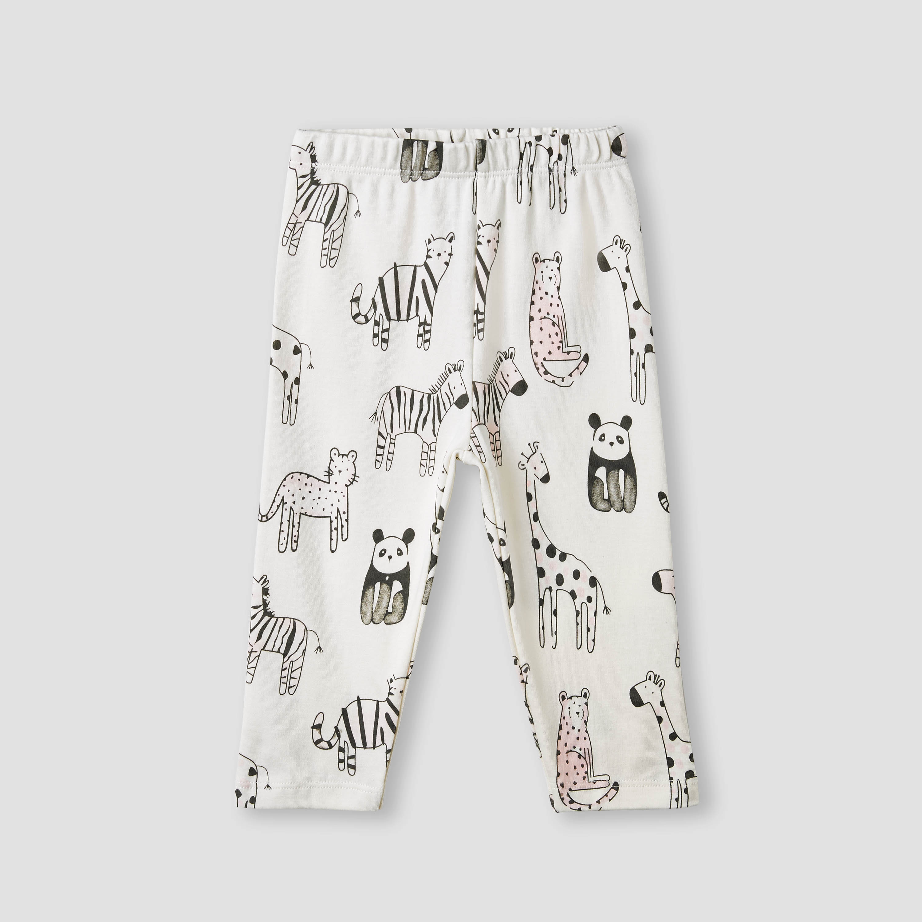 Juniors Printed T-shirt and Pyjamas - Set of 4-baby-girls-clothing-nightwear-pyjamasets-image-5