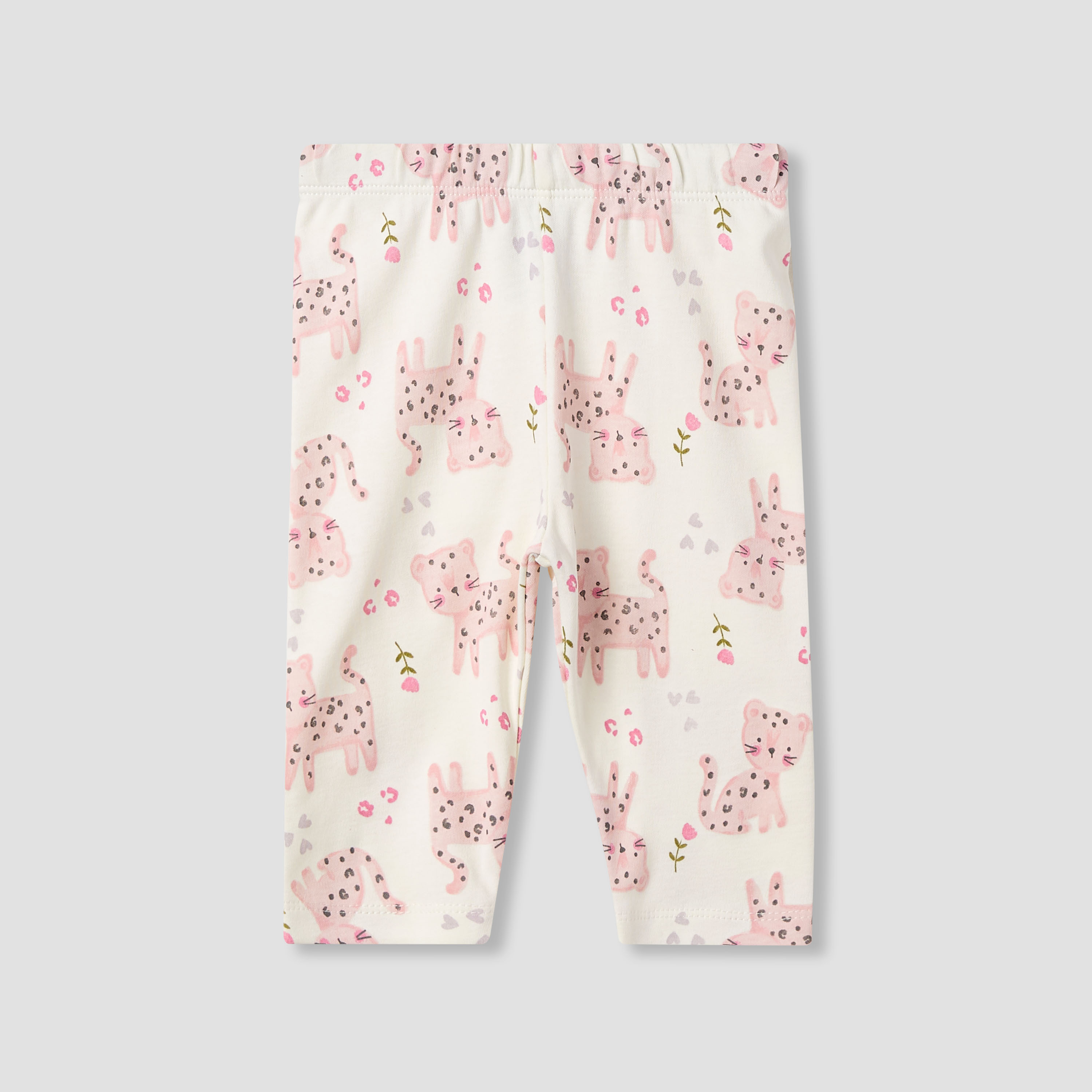 Juniors Pyjama Set with Fun Print - Soft Cotton - Long Sleeves - 4-Pieces-baby-girls-clothing-nightwear-pyjamasets-image-9