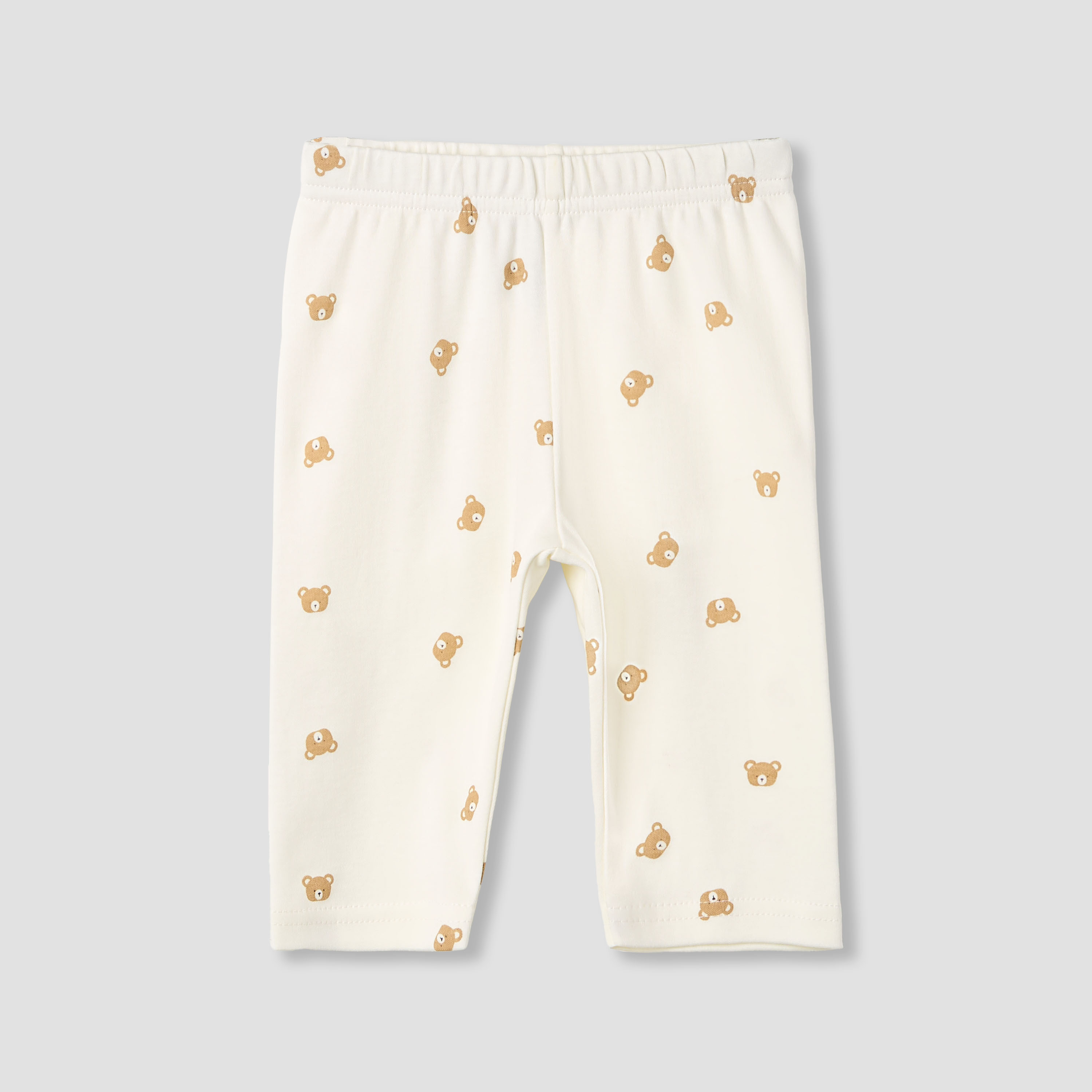 Juniors Pyjama Set with Bear Print - Soft Cotton - Long Sleeves - 4-Pieces-baby-boys-clothing-nightwear-pyjamasets-image-3