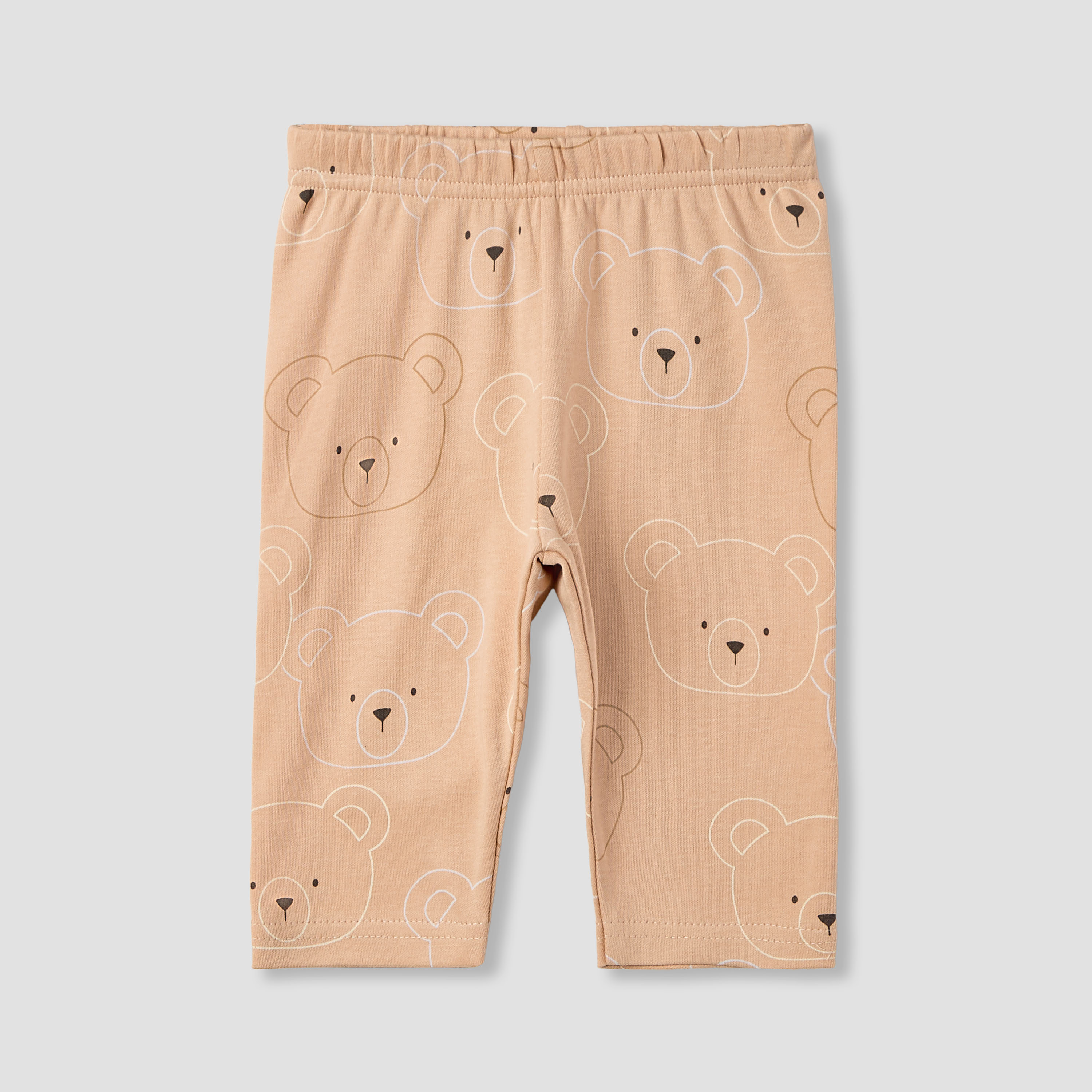 Juniors Pyjama Set with Bear Print - Soft Cotton - Long Sleeves - 4-Pieces-baby-boys-clothing-nightwear-pyjamasets-image-9