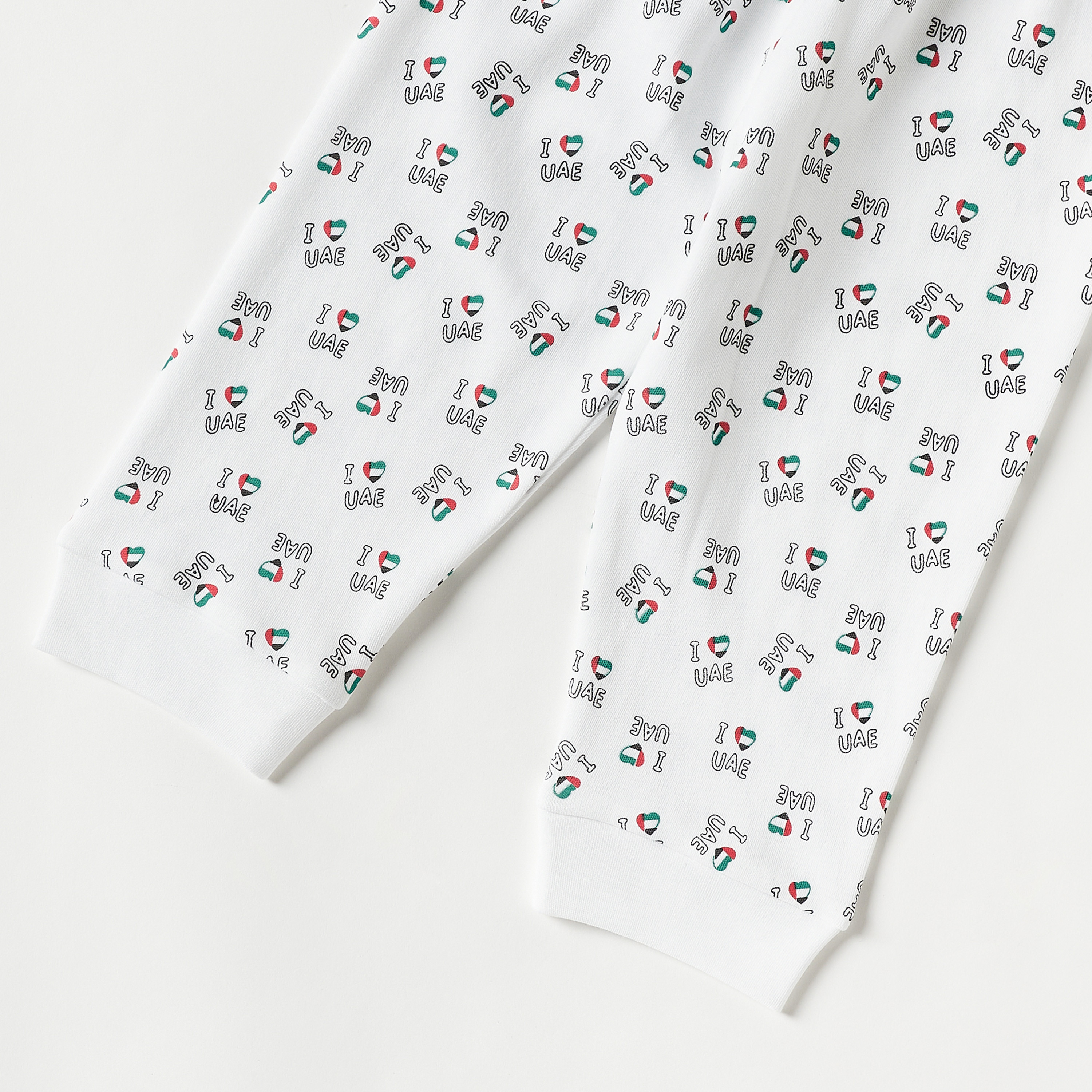 طقم بنطلون بيجاما وتيشيرت بطبعات اليوم الوطني لدولة الإمارات العربية المتحدة من جونيورز-baby-boys-clothing-nightwear-pyjamasets-image-5