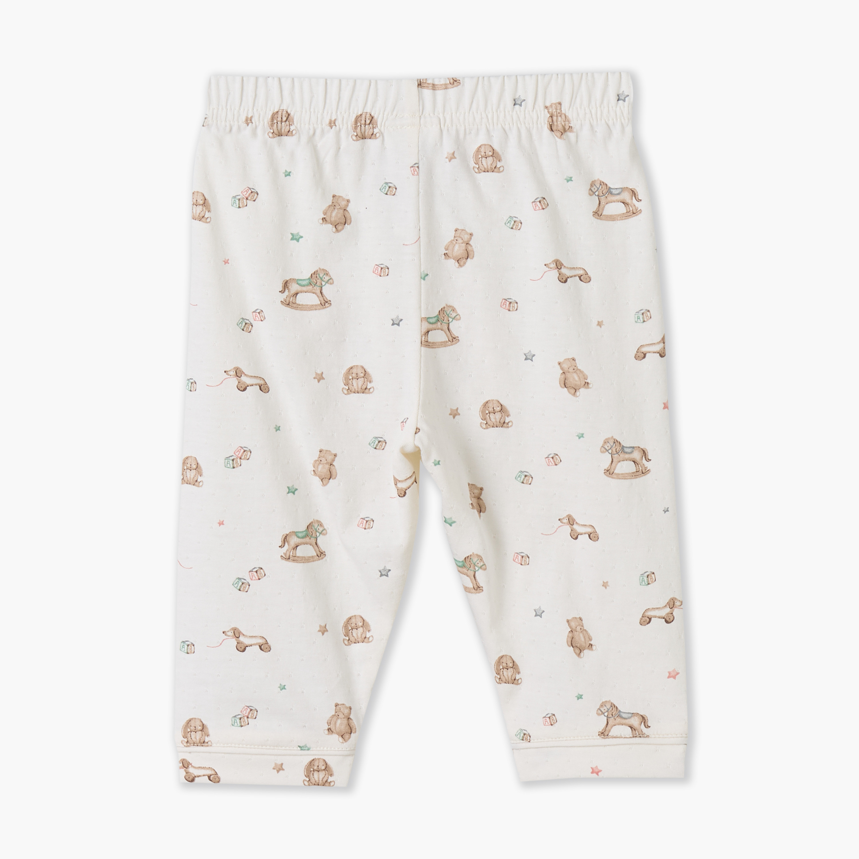 Giggles Cotton Collared Long Sleeves Pyjama Set with Rocking Horse Print-baby-boys-clothing-nightwear-pyjamasets-image-6