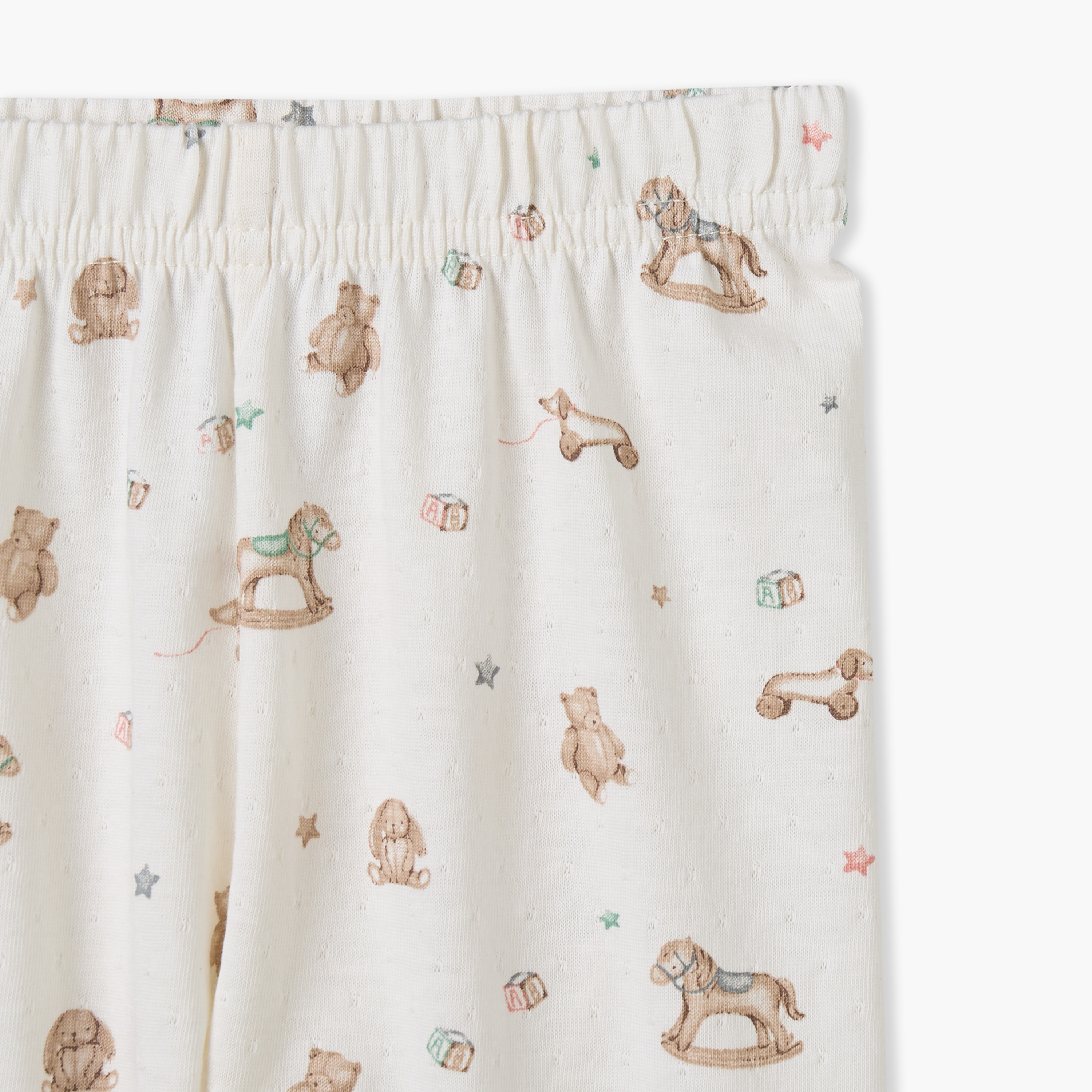 Giggles Cotton Collared Long Sleeves Pyjama Set with Rocking Horse Print-baby-boys-clothing-nightwear-pyjamasets-image-9