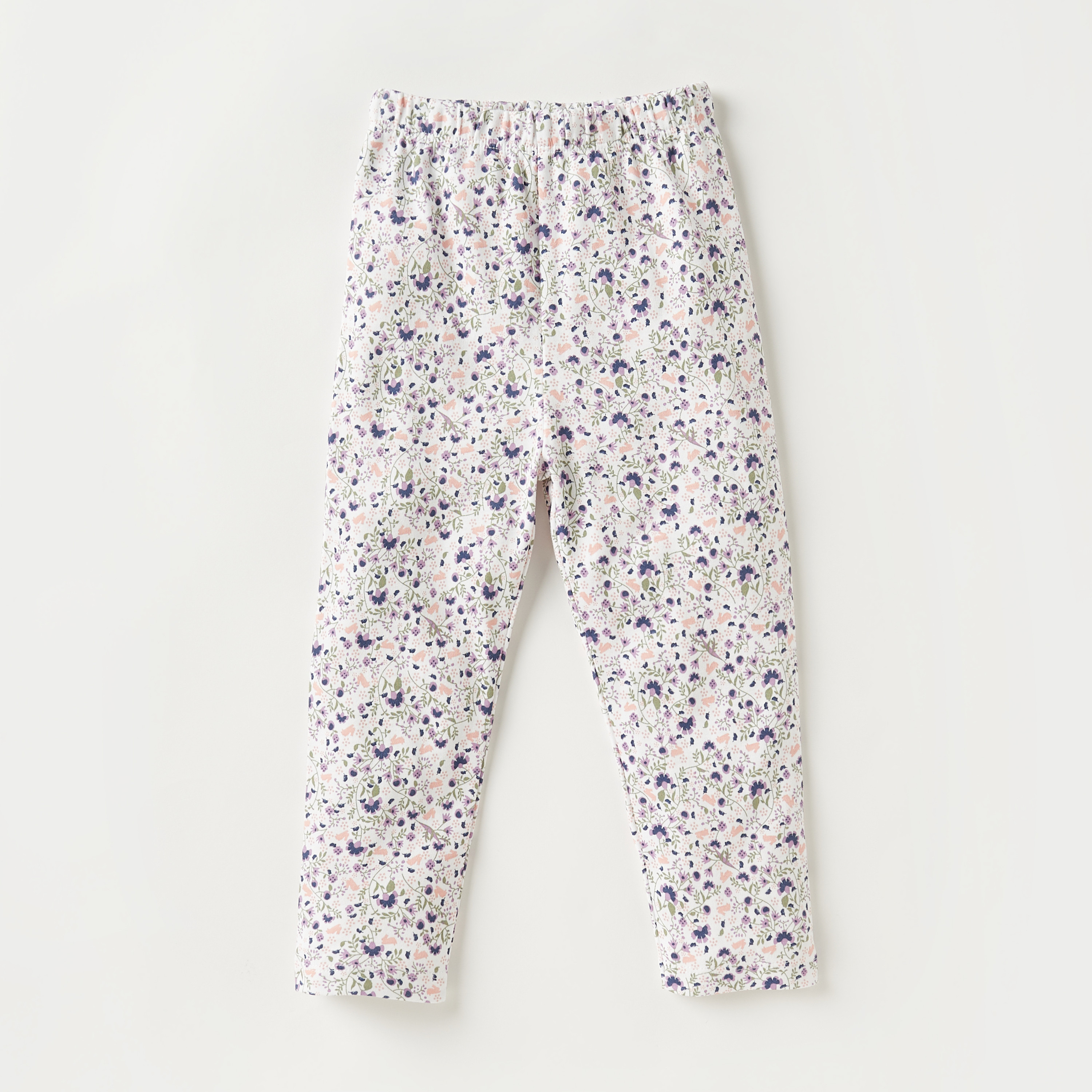 Juniors All-Over Floral Print Shirt and Pyjama Set-baby-girls-clothing-nightwear-pyjamasets-image-3