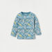 Juniors All-Over Dinosaur Print T-shirt and Pyjama Set-Pyjama Sets-thumbnailMobile-1
