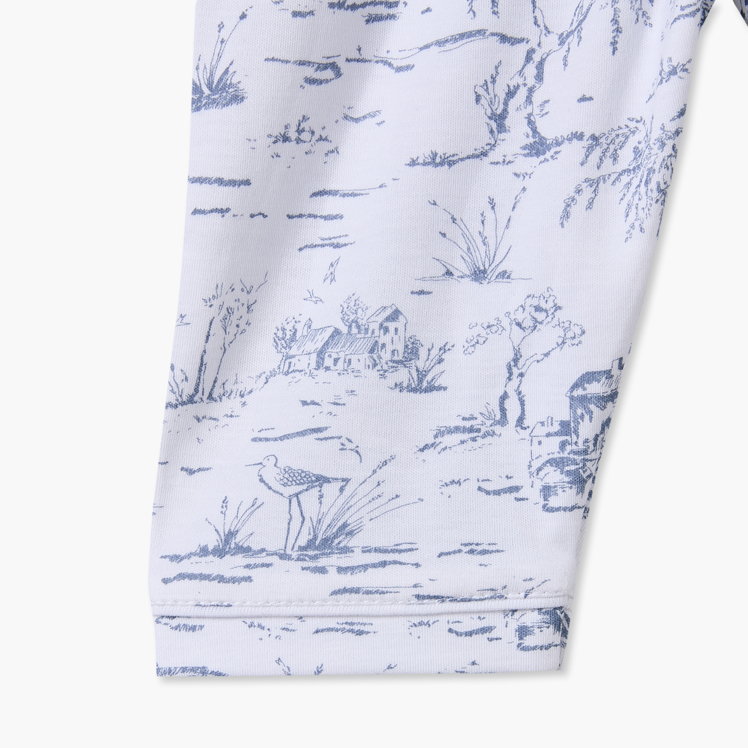 Giggles Cotton Collared Long Sleeves Shirt with Pyjamas with Forest Print-baby-boys-clothing-nightwear-pyjamasets-image-10