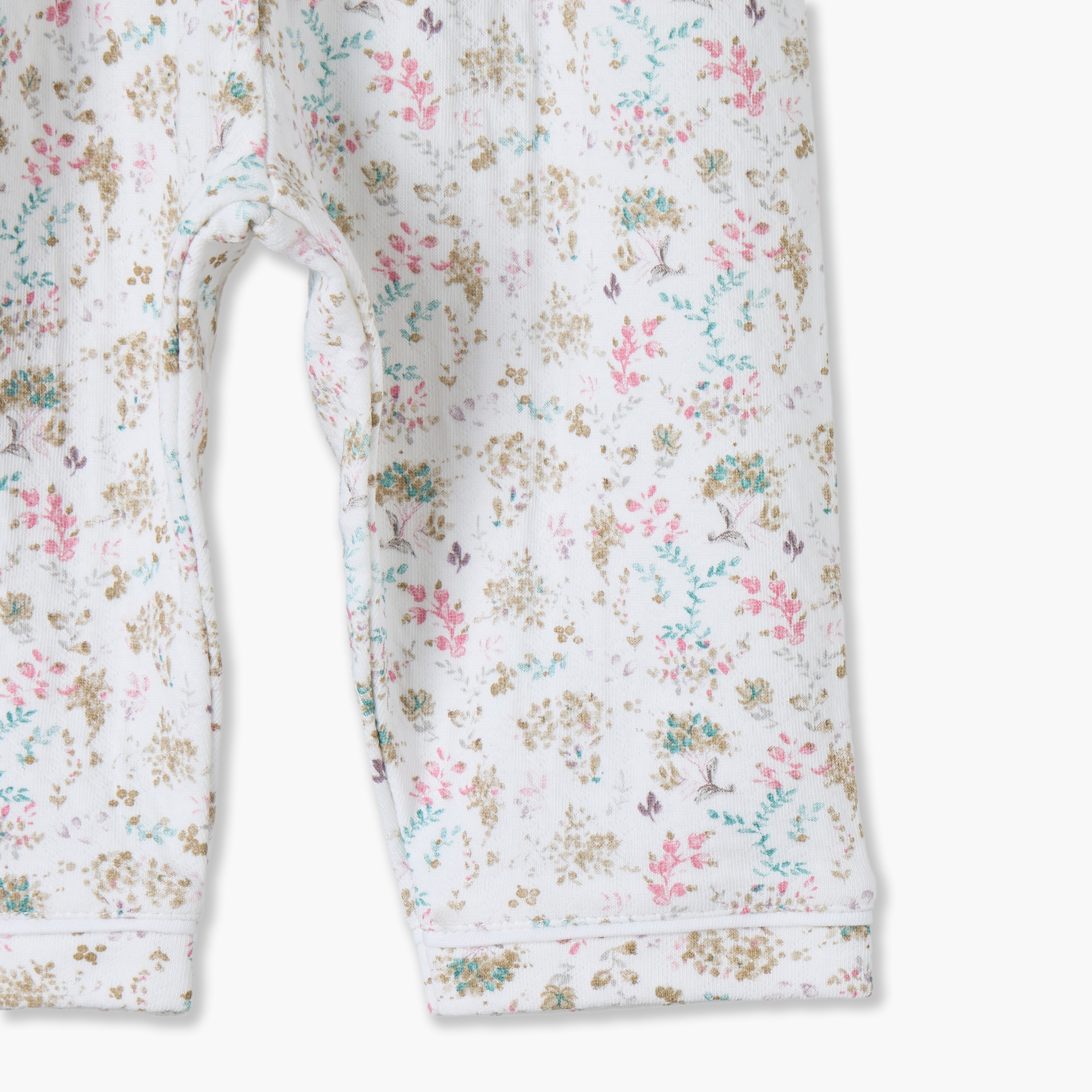 طقم بيجاما بأكمام طويلة وياقة بطبعات زهور من جيجلز-baby-girls-clothing-nightwear-pyjamasets-image-10