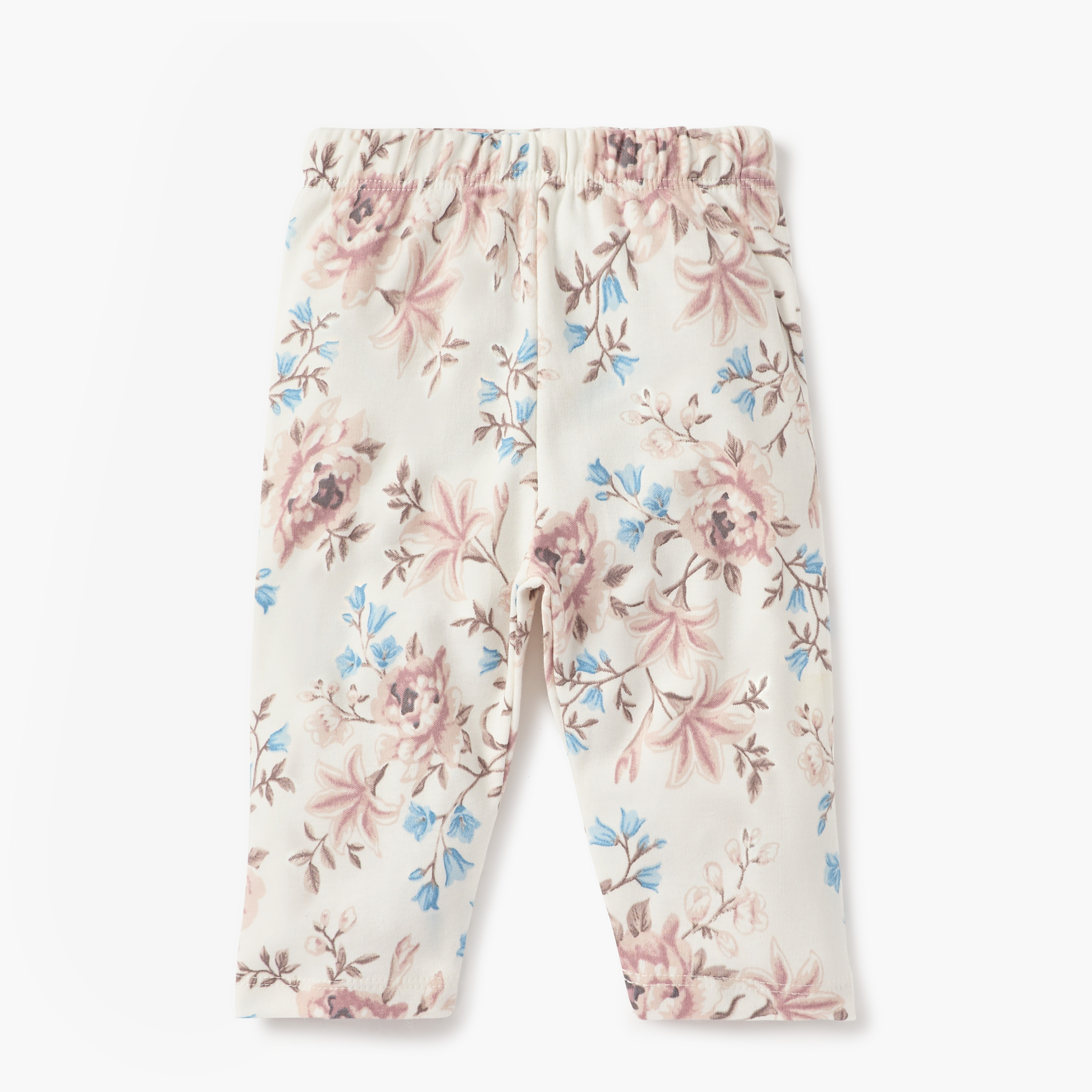 Juniors Floral Print Shirt and Pyjama Set-baby-girls-clothing-nightwear-pyjamasets-image-3