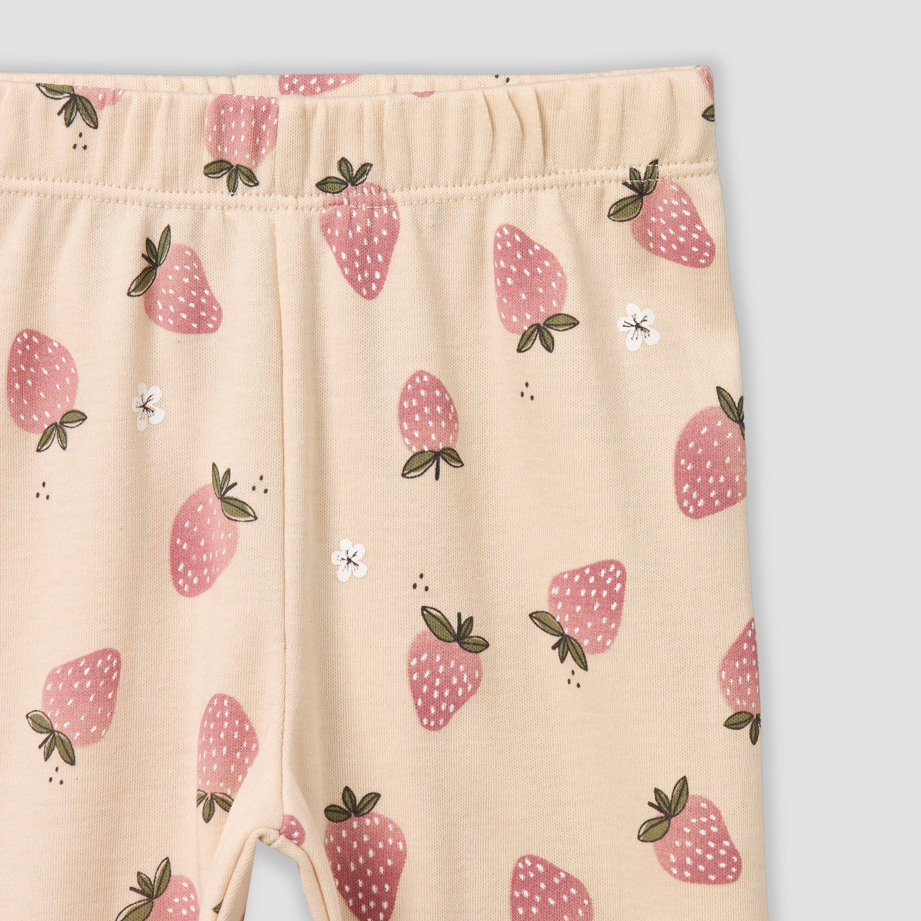 Juniors Cotton Collared Long Sleeves Pyjama Set with Strawberry Print-baby-girls-clothing-nightwear-pyjamasets-image-7