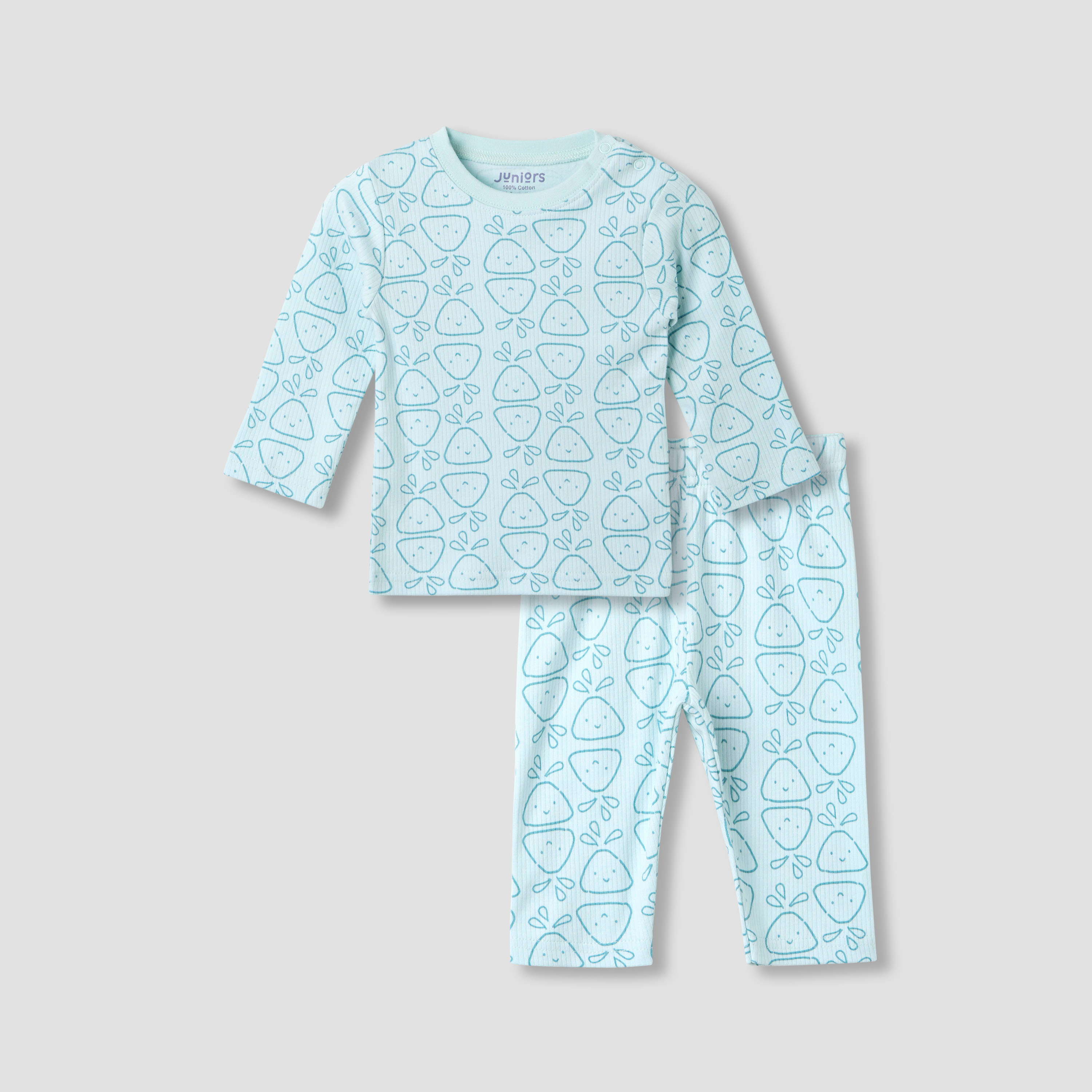 Juniors Pyjama Set with Graphic Print - Cotton - Long Sleeves-promo_babyshop_Buy3for79_KSA130126-image-2