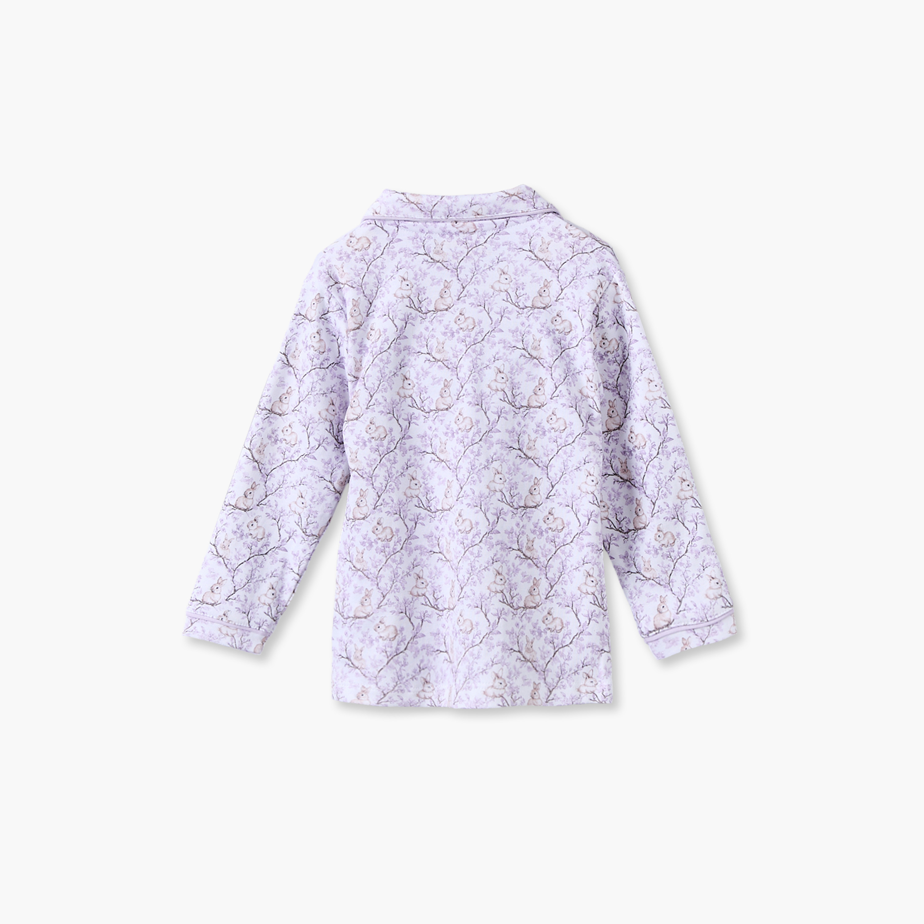 Giggles Cotton Collared Long Sleeves Pyjama Set with Botanical Print-promo_babyshop_Buy3for8.9_KWT030926-image-4