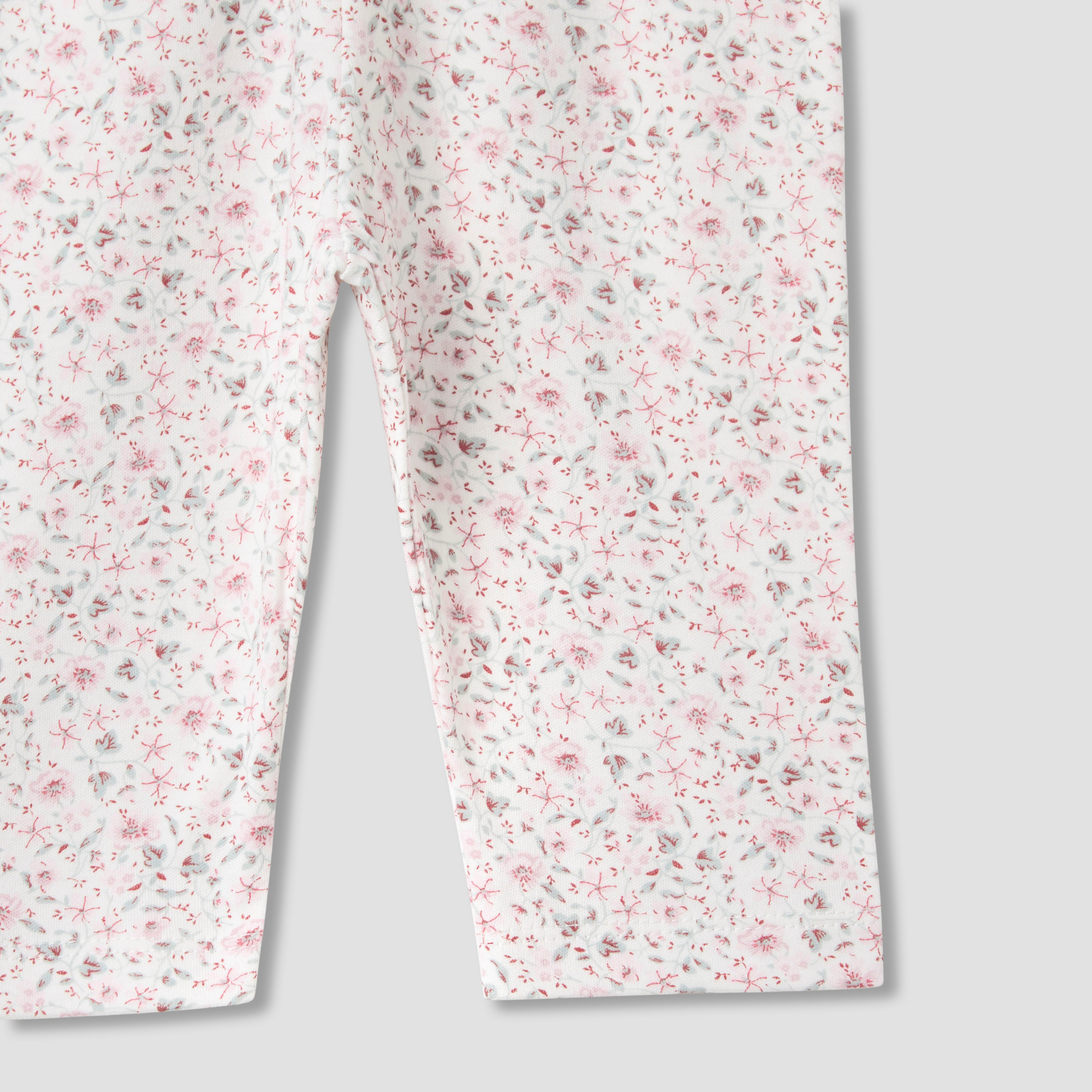 Juniors Floral Print Long Sleeve T-shirt and Pyjama Set-baby-girls-clothing-nightwear-pyjamasets-image-7