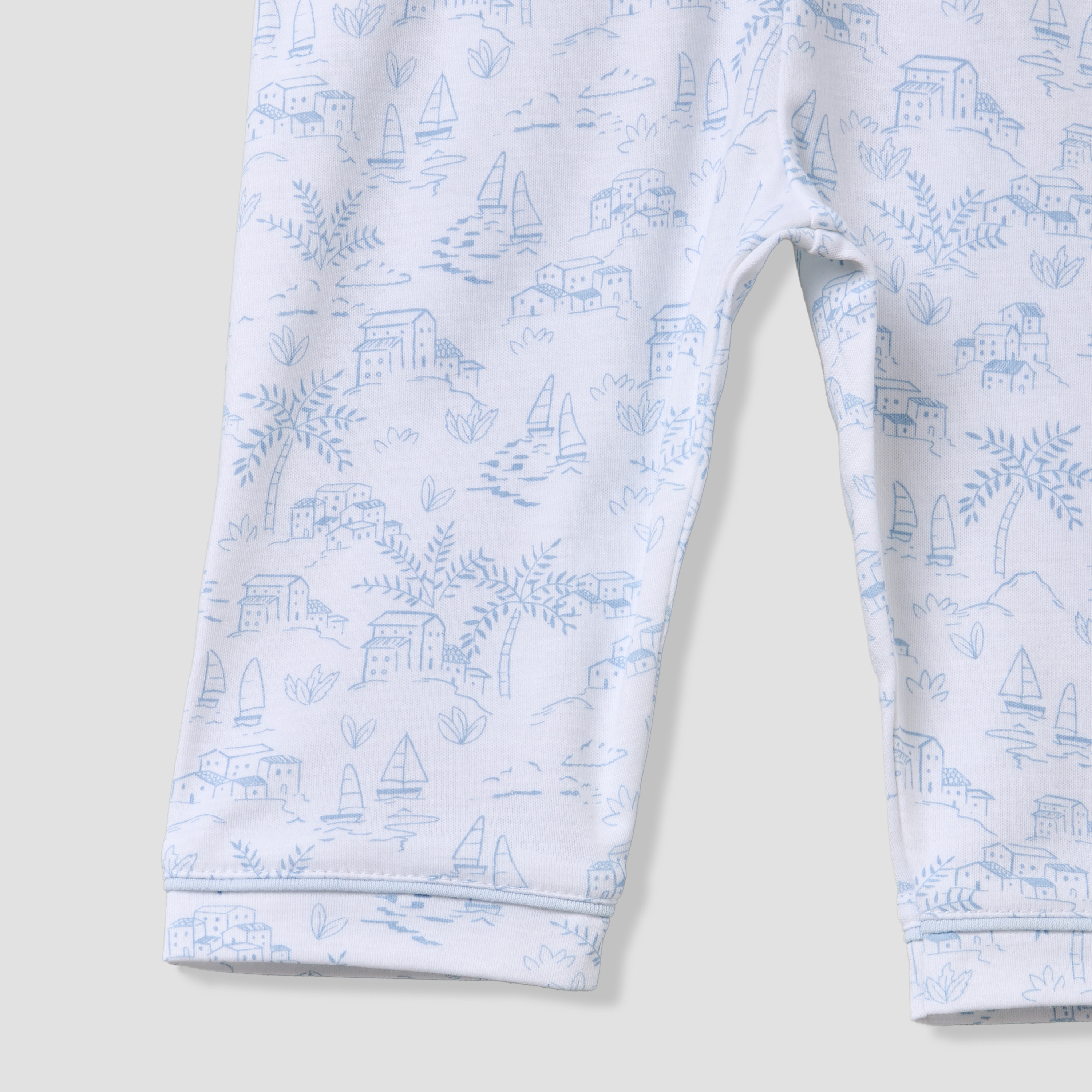 Giggles Cotton Collared Long Sleeves Pyjama Set with Print-baby-boys-clothing-nightwear-pyjamasets-image-8