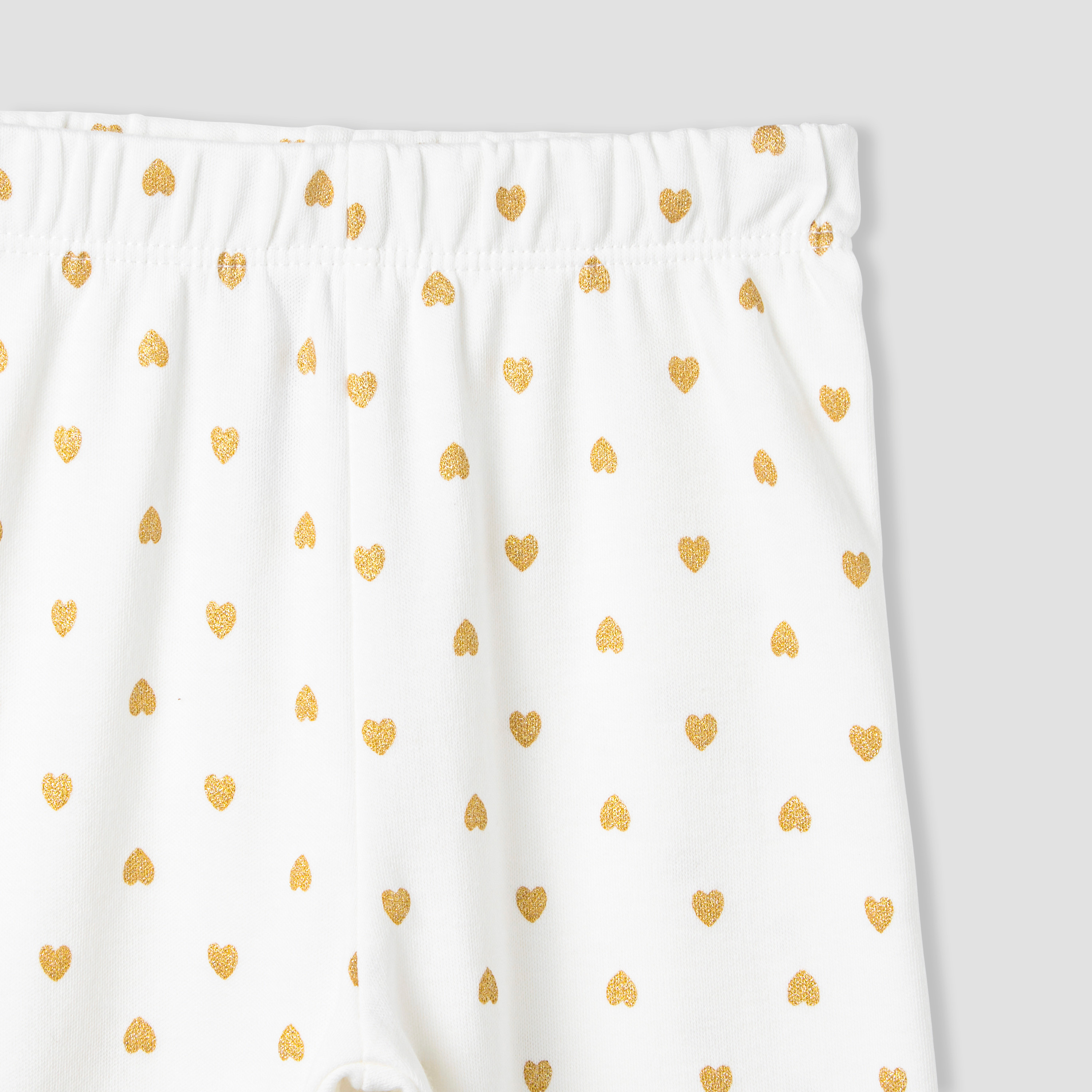Juniors Heart Print T-shirt and Pyjama Set-baby-girls-clothing-nightwear-pyjamasets-image-7
