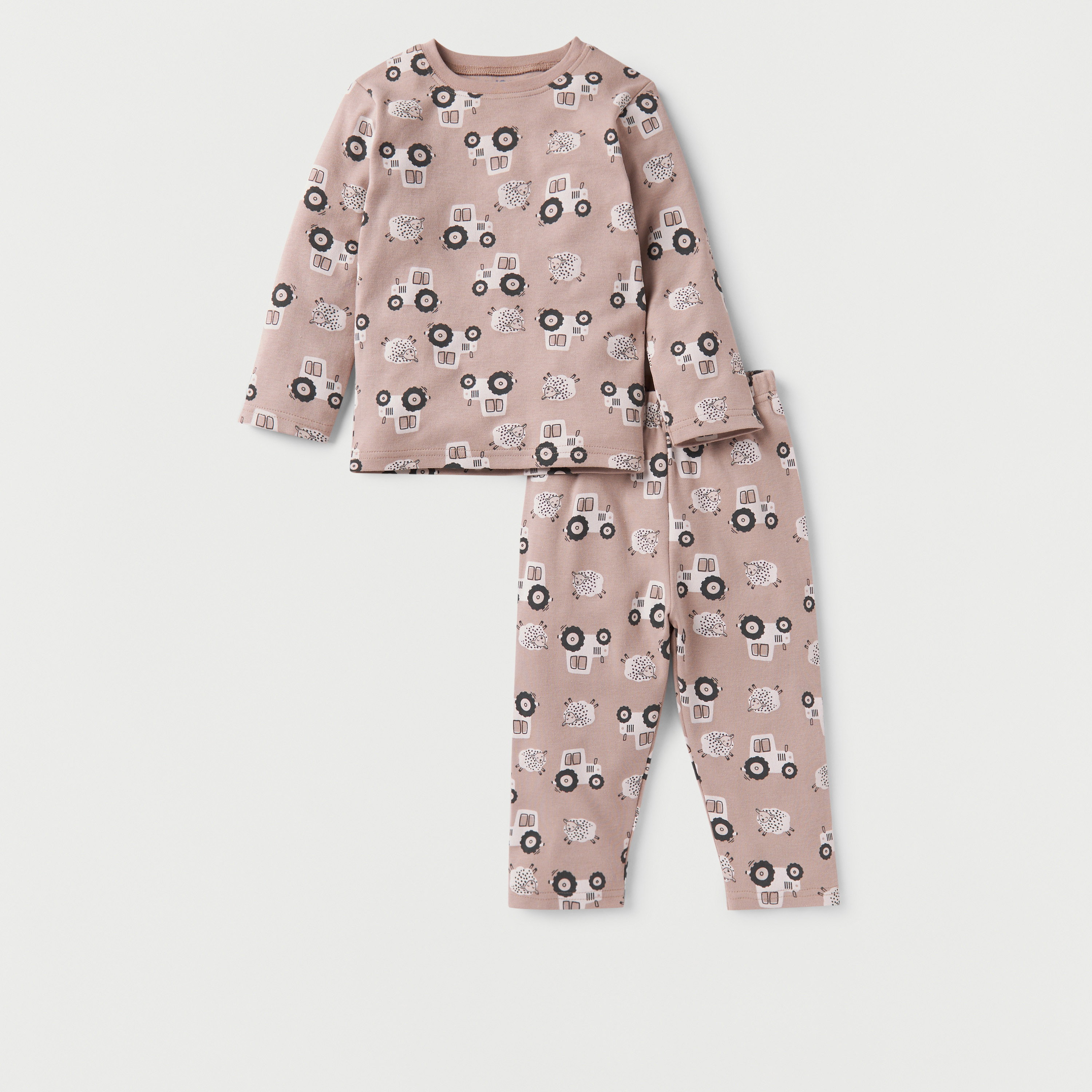 Buy Juniors All Over Print T shirt and Pyjama Set Online