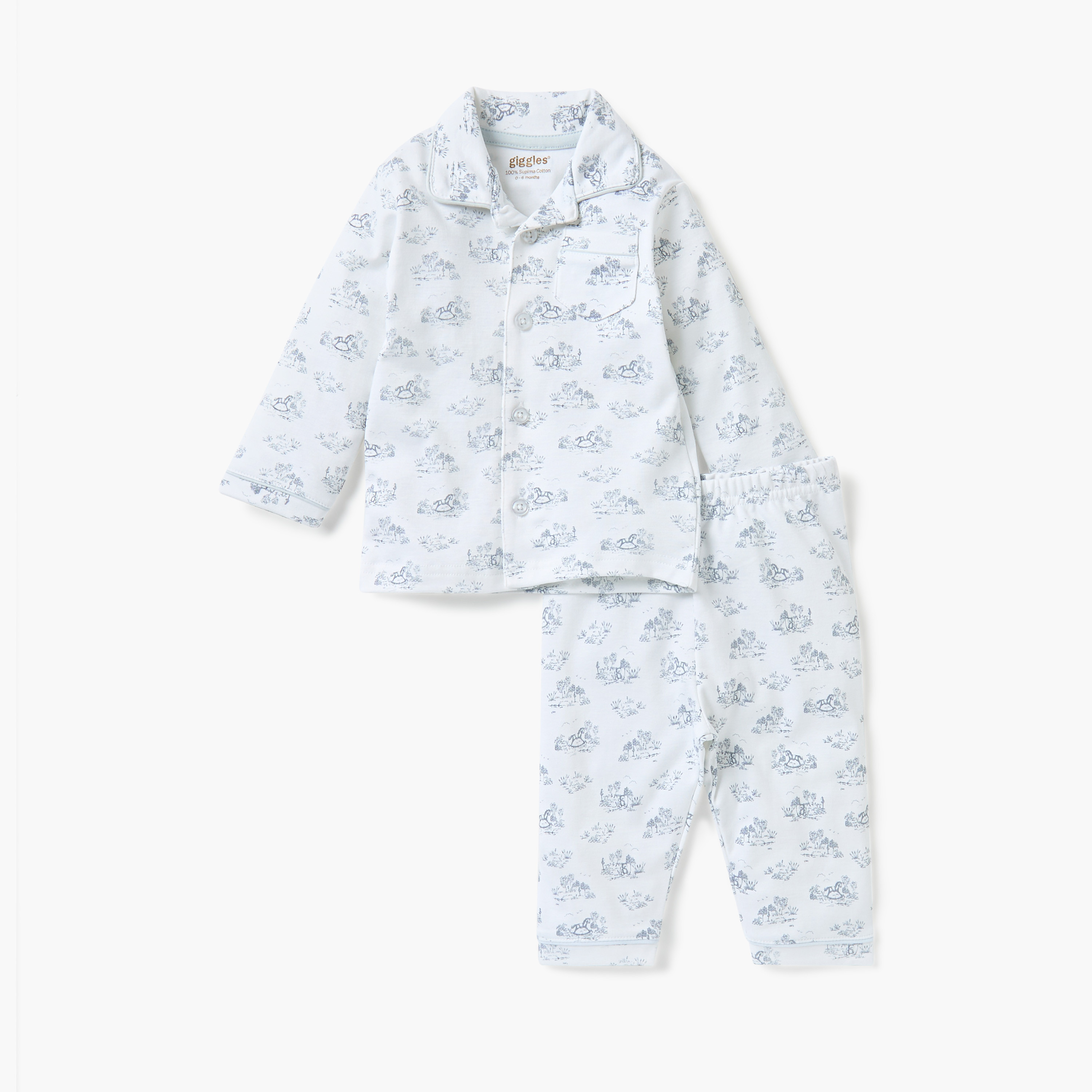 Giggles Printed Shirt and Pyjama Set-promo_babyshop_Buy2for79_KSA130126-image-1