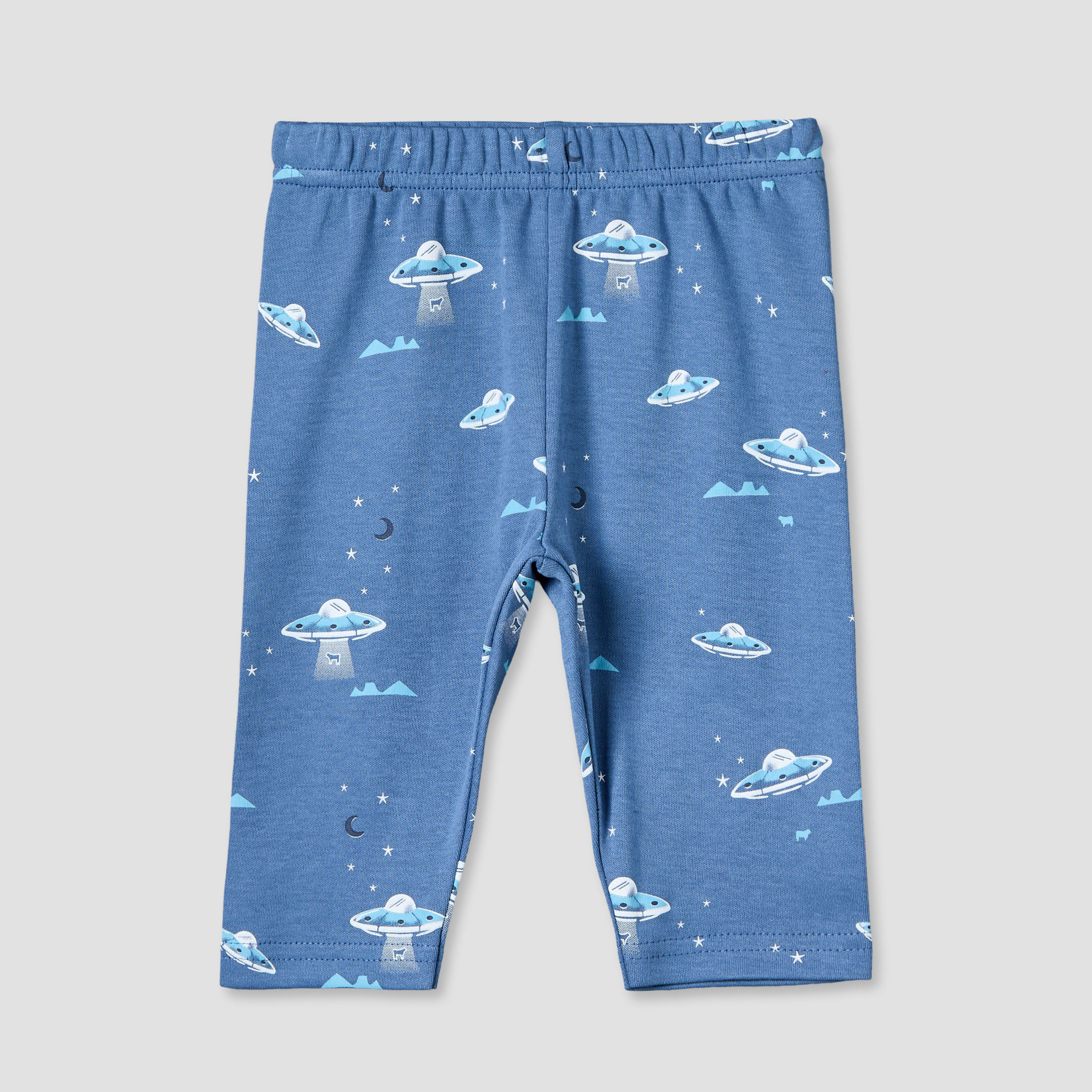 Juniors Cotton Round Neck Long Sleeves Pyjama Set with Space Print-baby-boys-clothing-nightwear-pyjamasets-image-3
