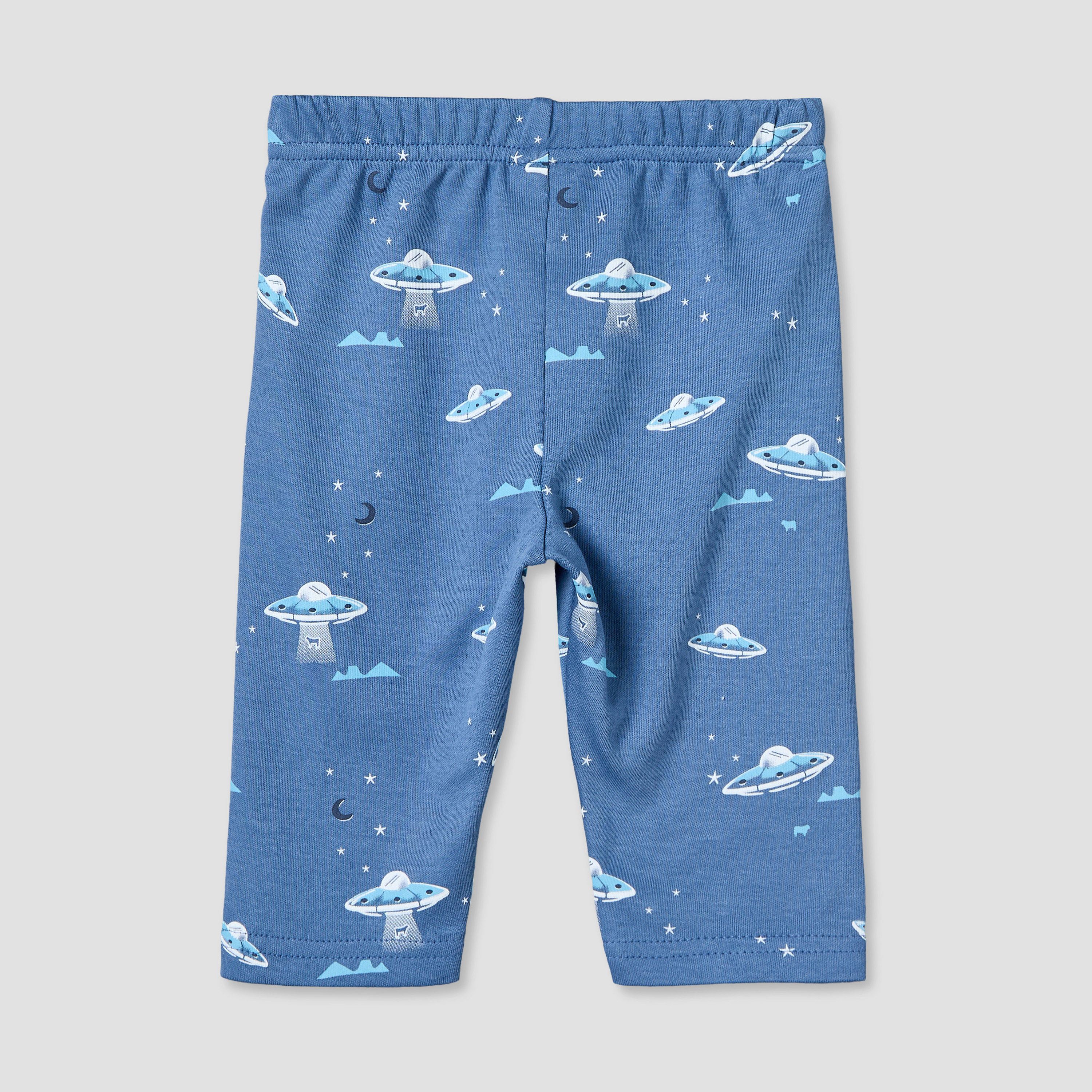 Juniors Cotton Round Neck Long Sleeves Pyjama Set with Space Print-baby-boys-clothing-nightwear-pyjamasets-image-5