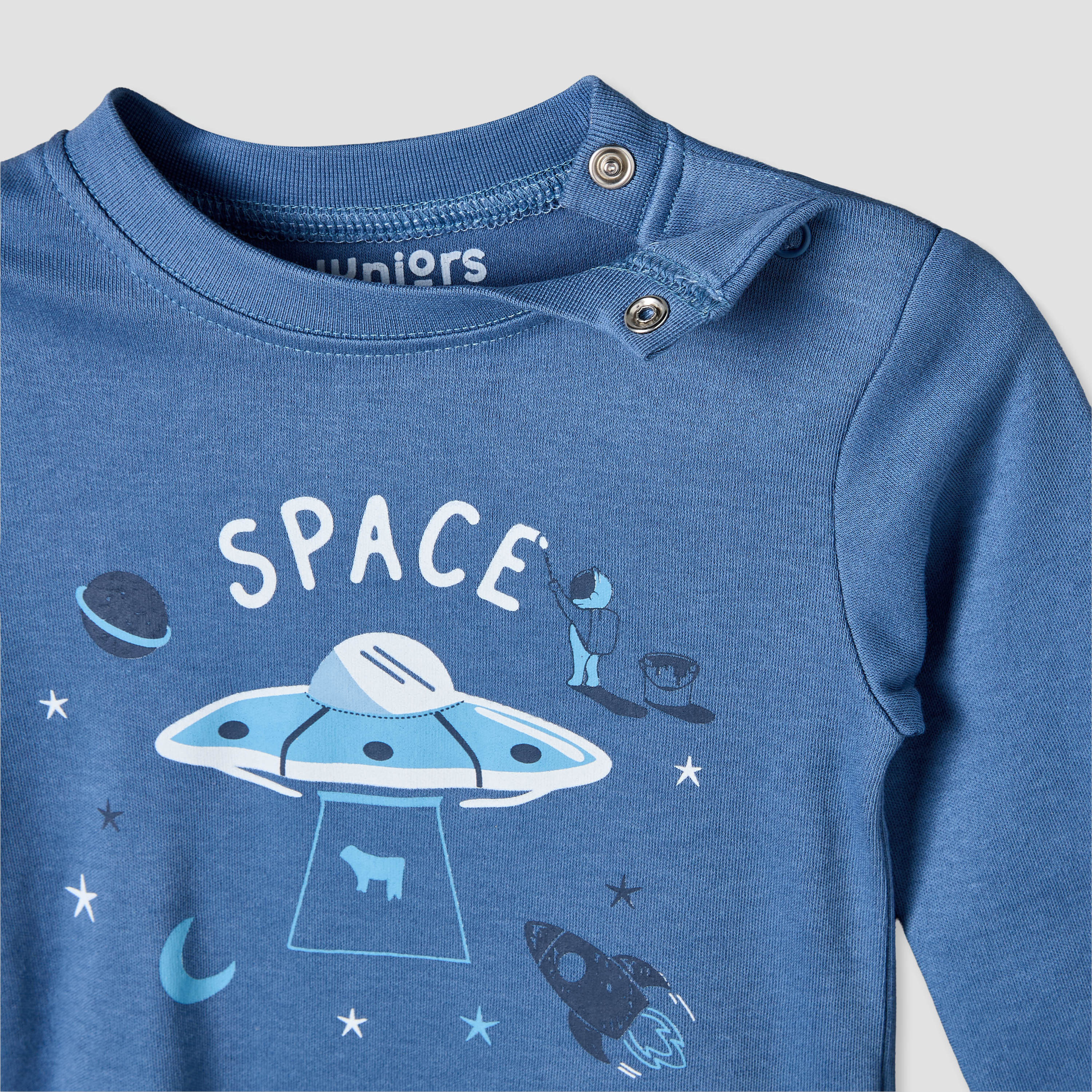 Juniors Cotton Round Neck Long Sleeves Pyjama Set with Space Print-baby-boys-clothing-nightwear-pyjamasets-image-6