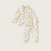 Juniors Unicorn Print Long Sleeve Shirt and Pyjama Set-Pyjama Sets-thumbnail-0